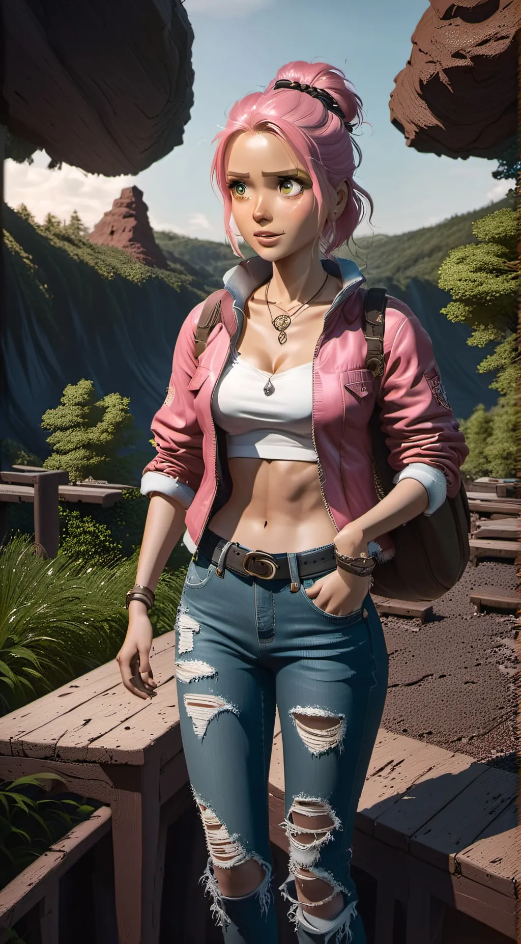 ai character: Brooklyn background