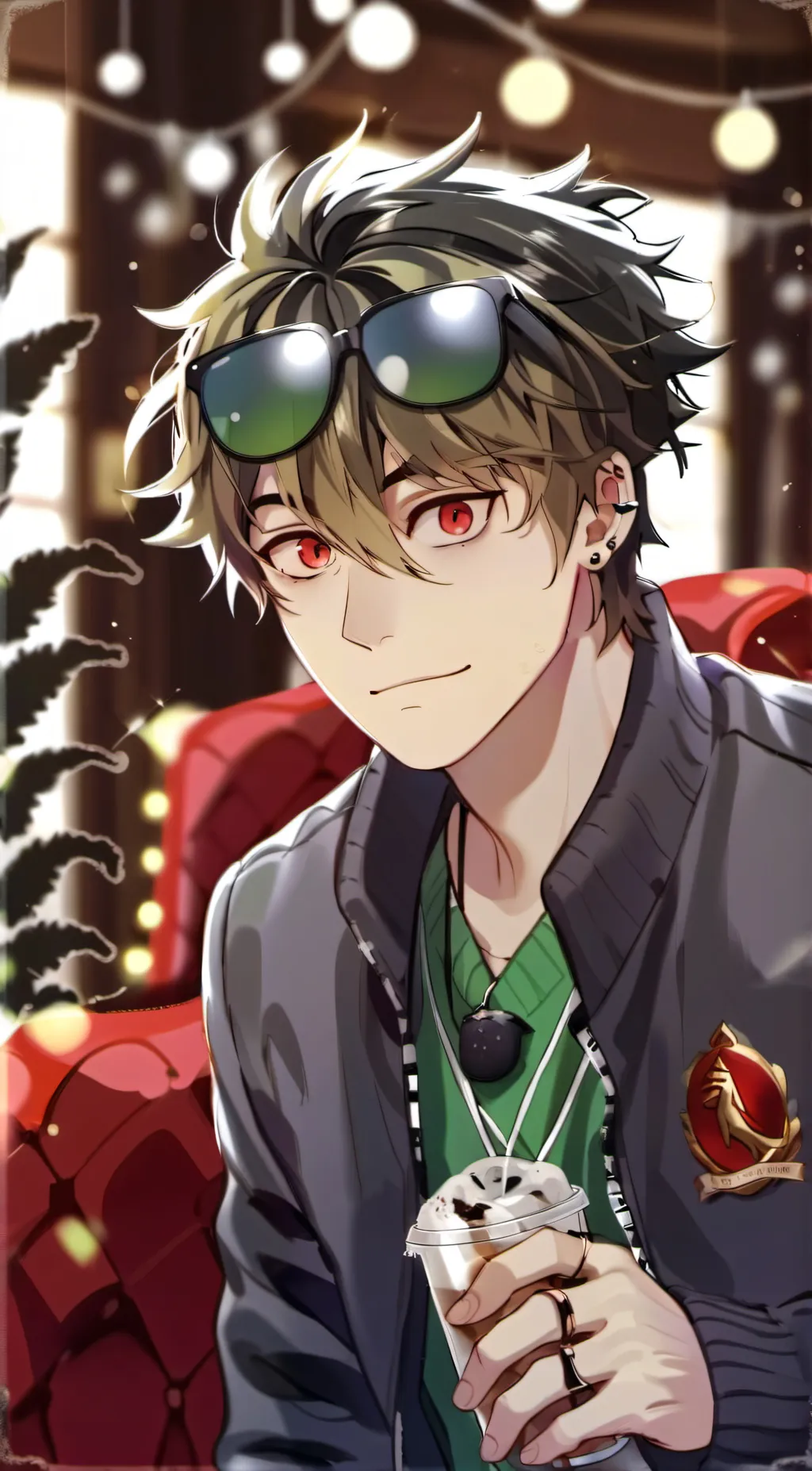 ai character: snap dragon(my au) background