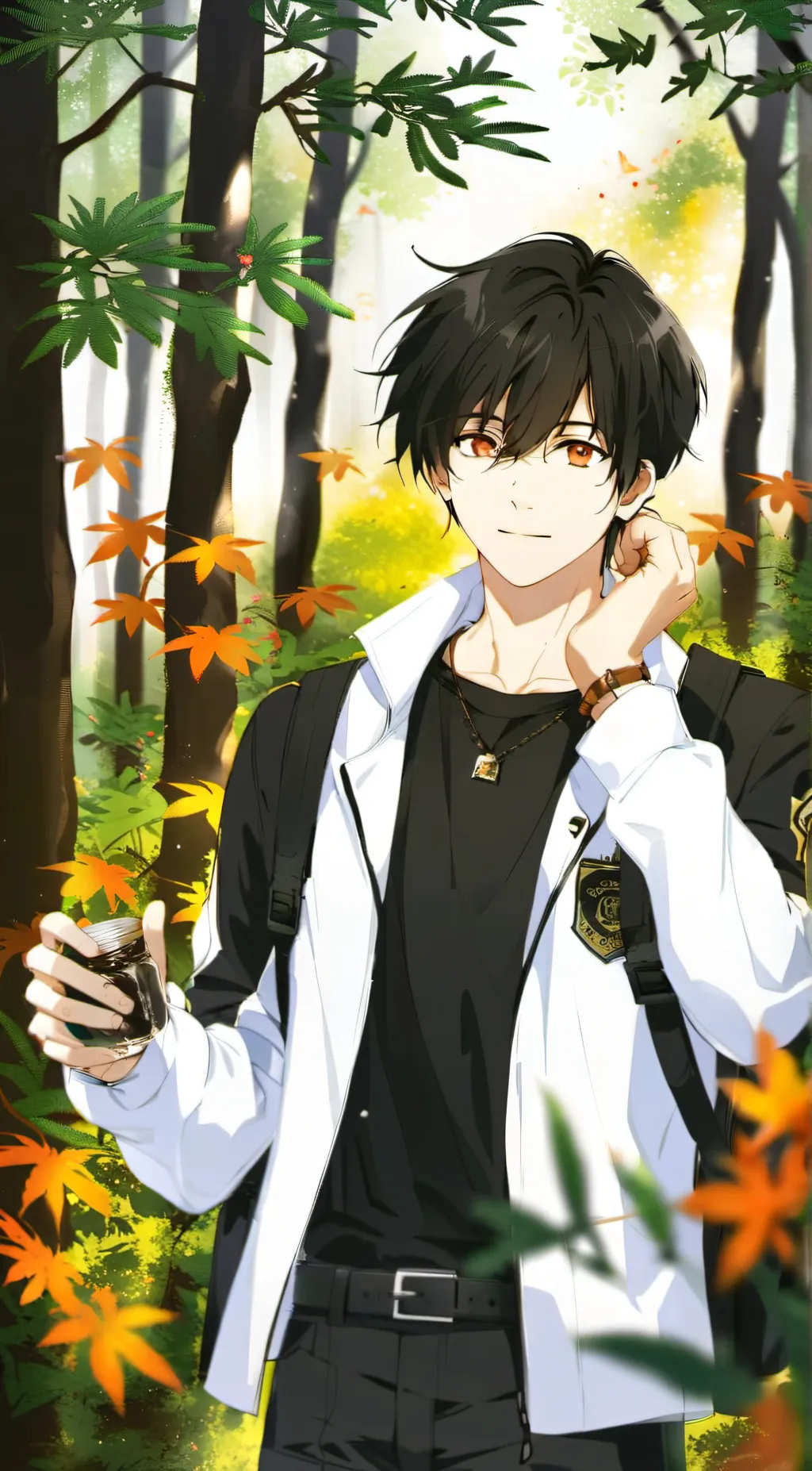 ai character: Aurum background