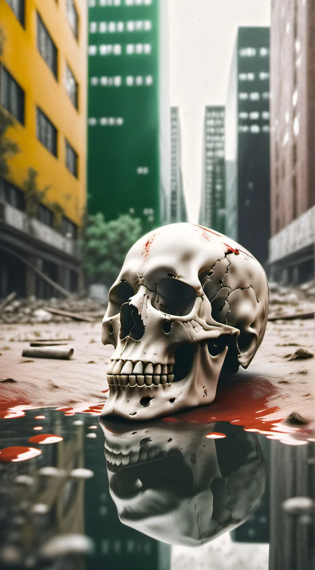 ai character: Brainrot infection background