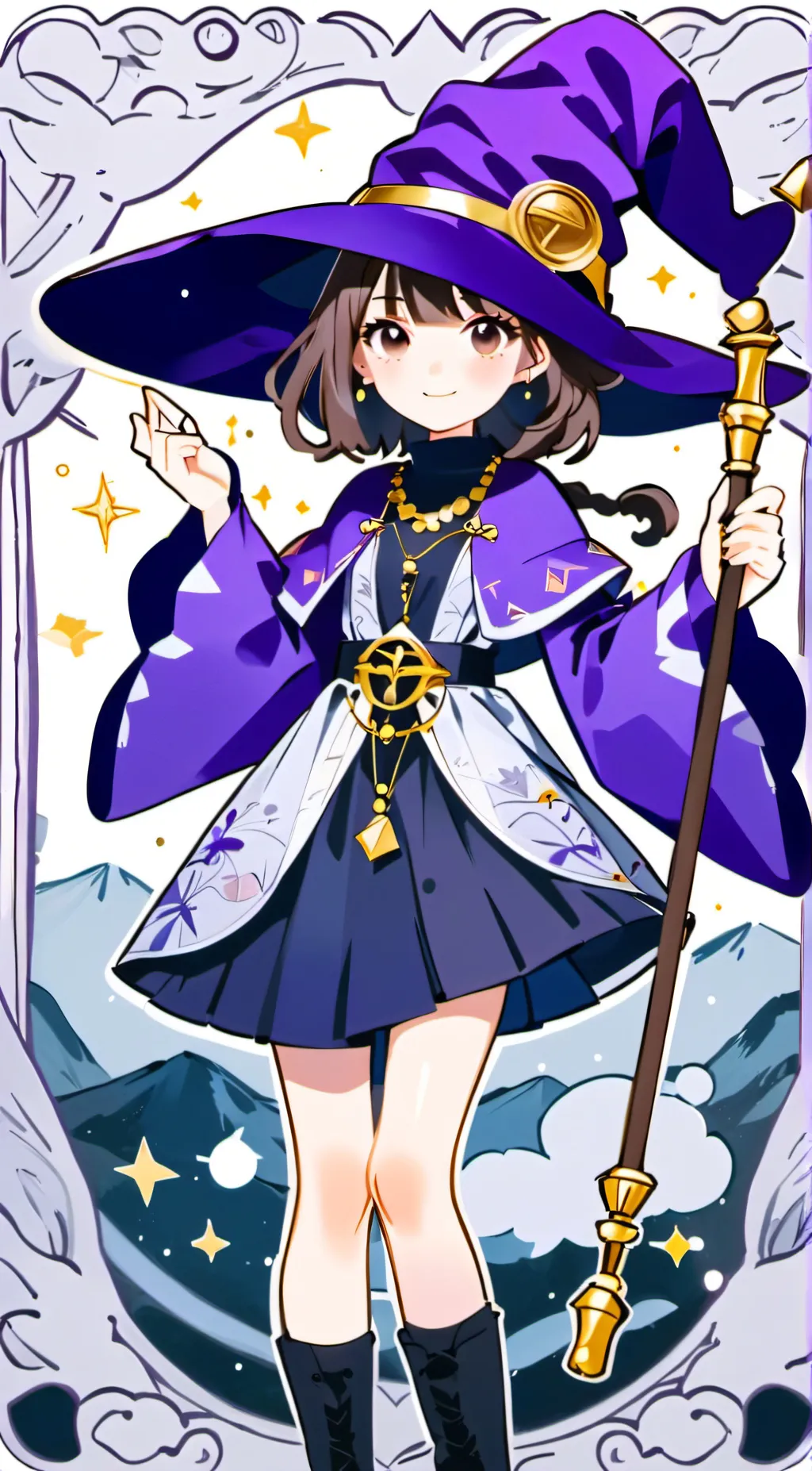 ai character: Rina Moniochi (MA) background
