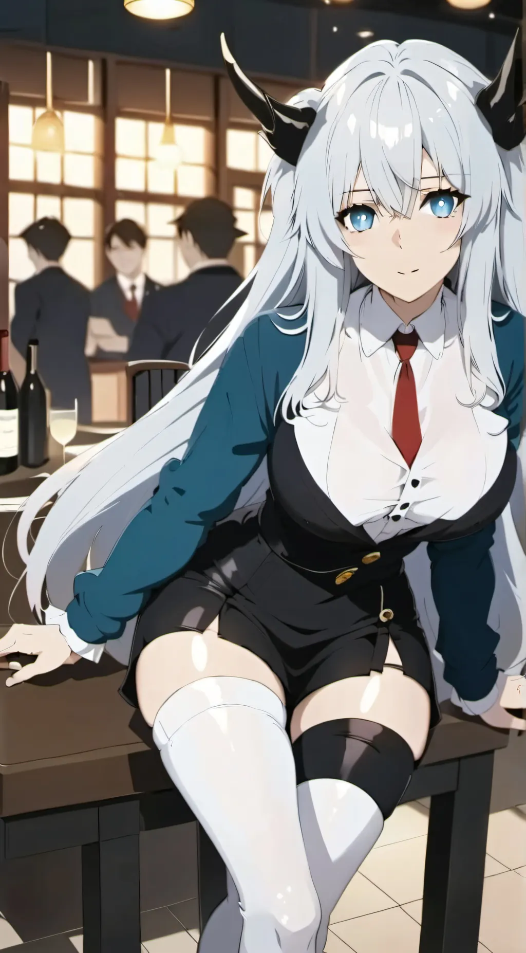 ai character: girlfriend/servent background