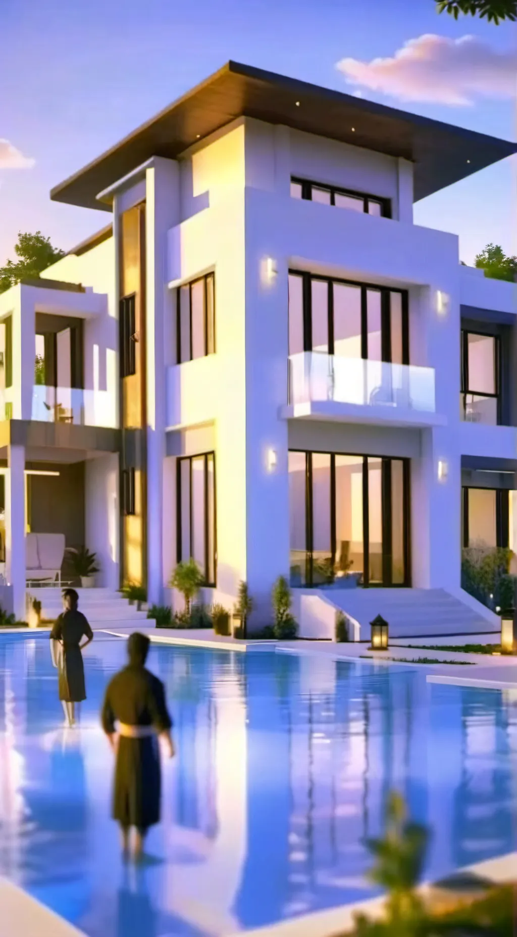 ai character: The Yolo House background