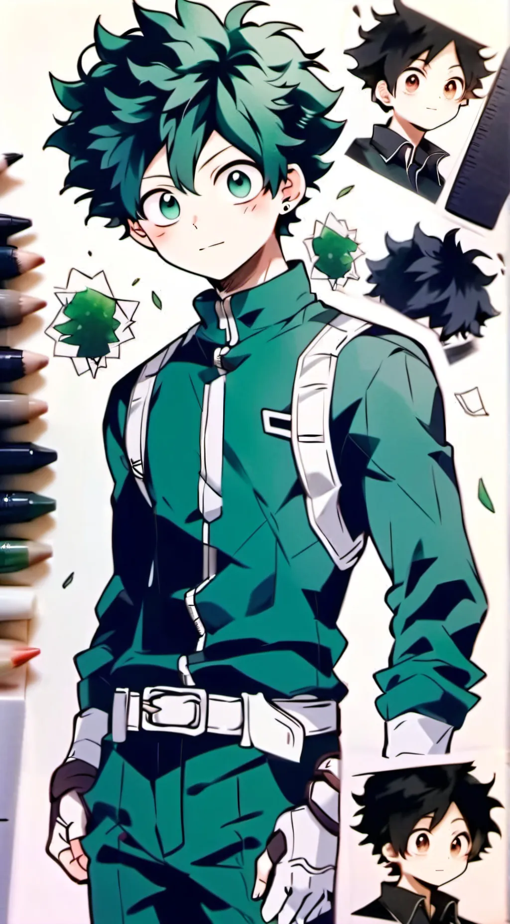ai character: Prohero deku background