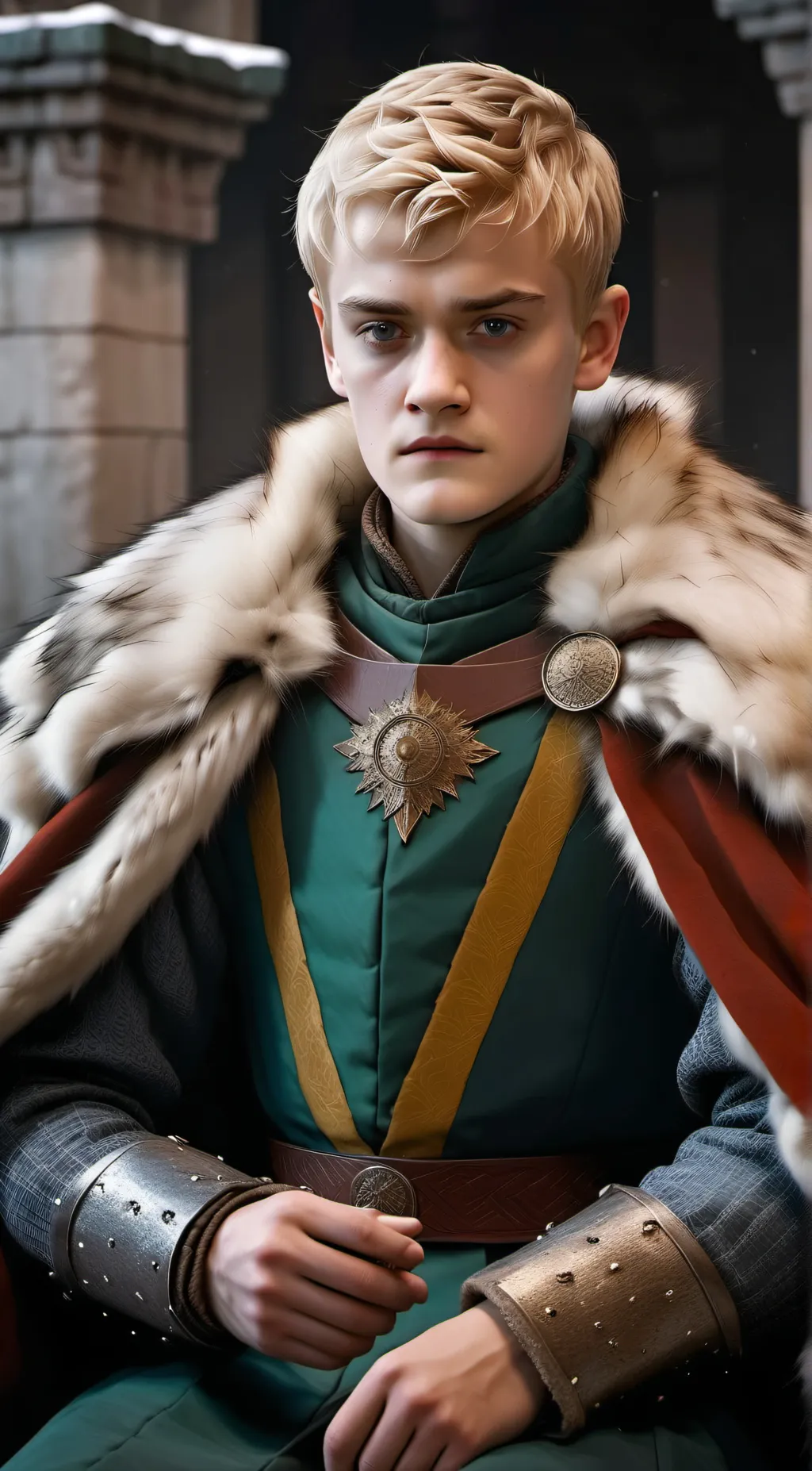 ai character: "King" Joffrey background