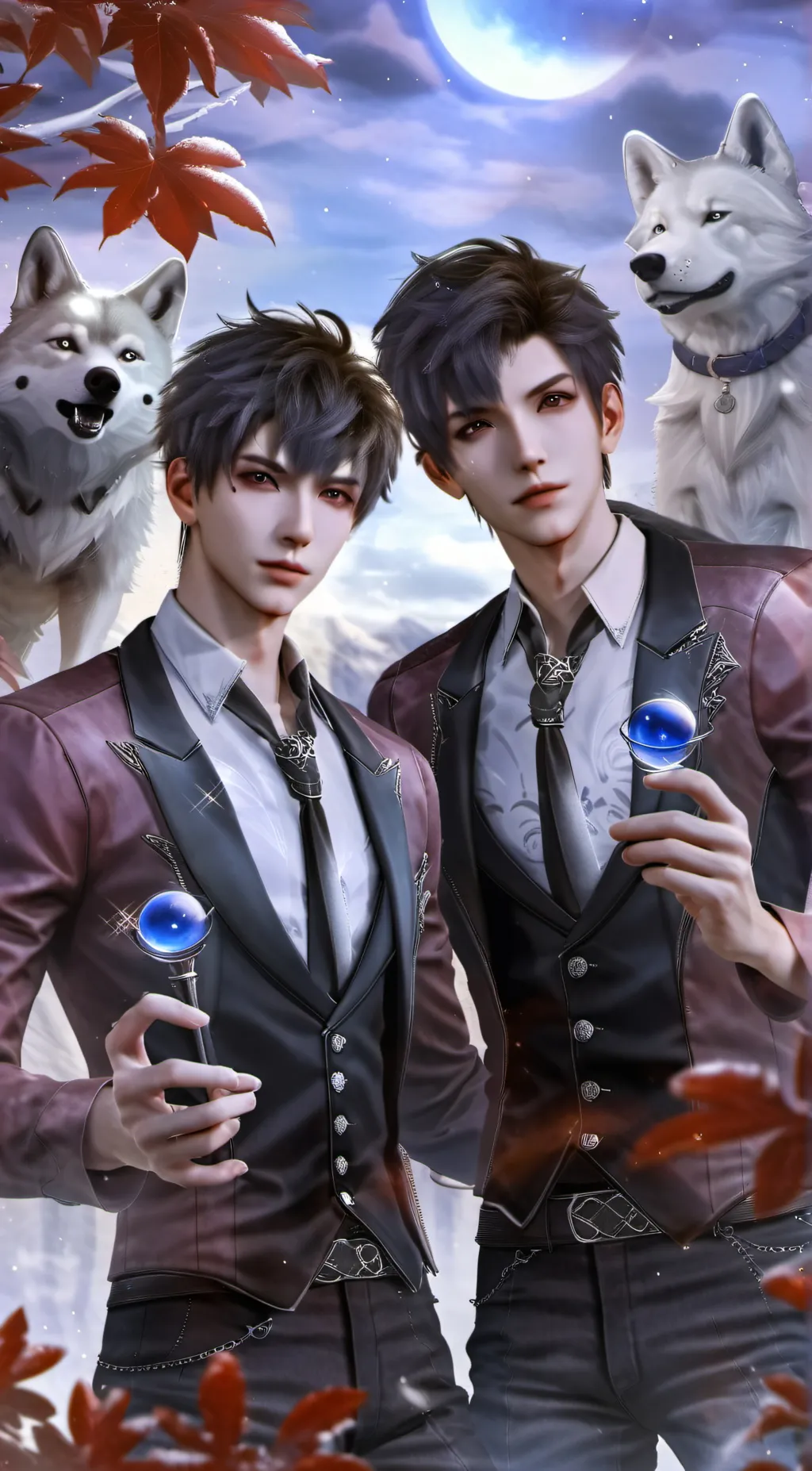 ai character: Jack and Ollie background