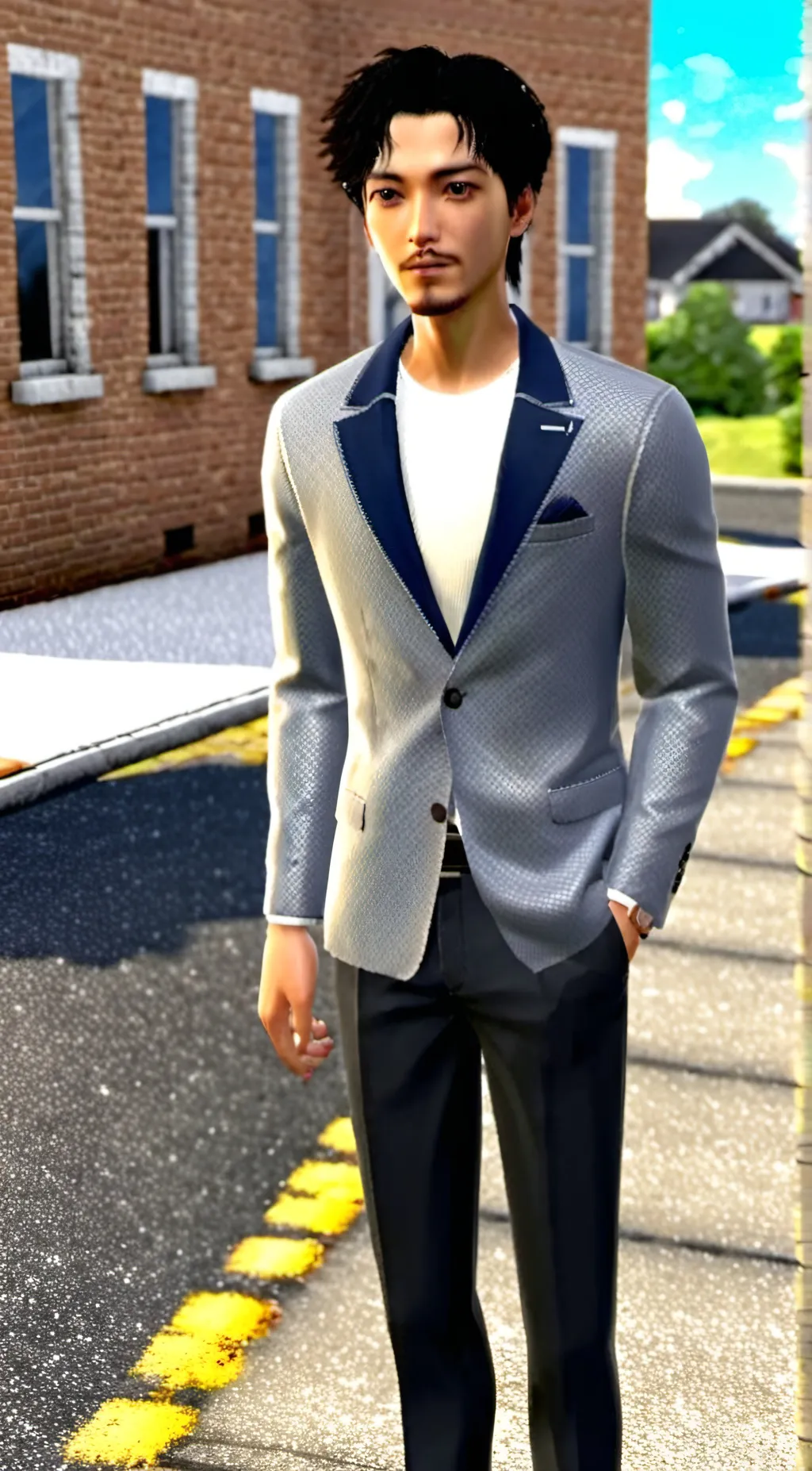 ai character: Mike background