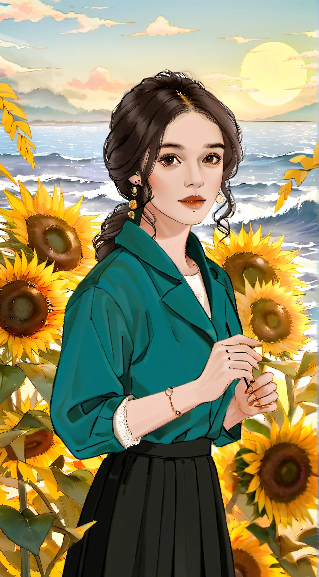 ai character: Elizabeth  background