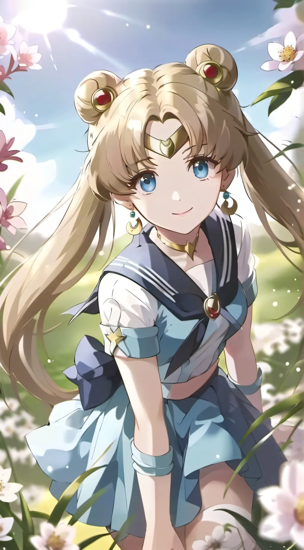 ai character: Sailor moon background