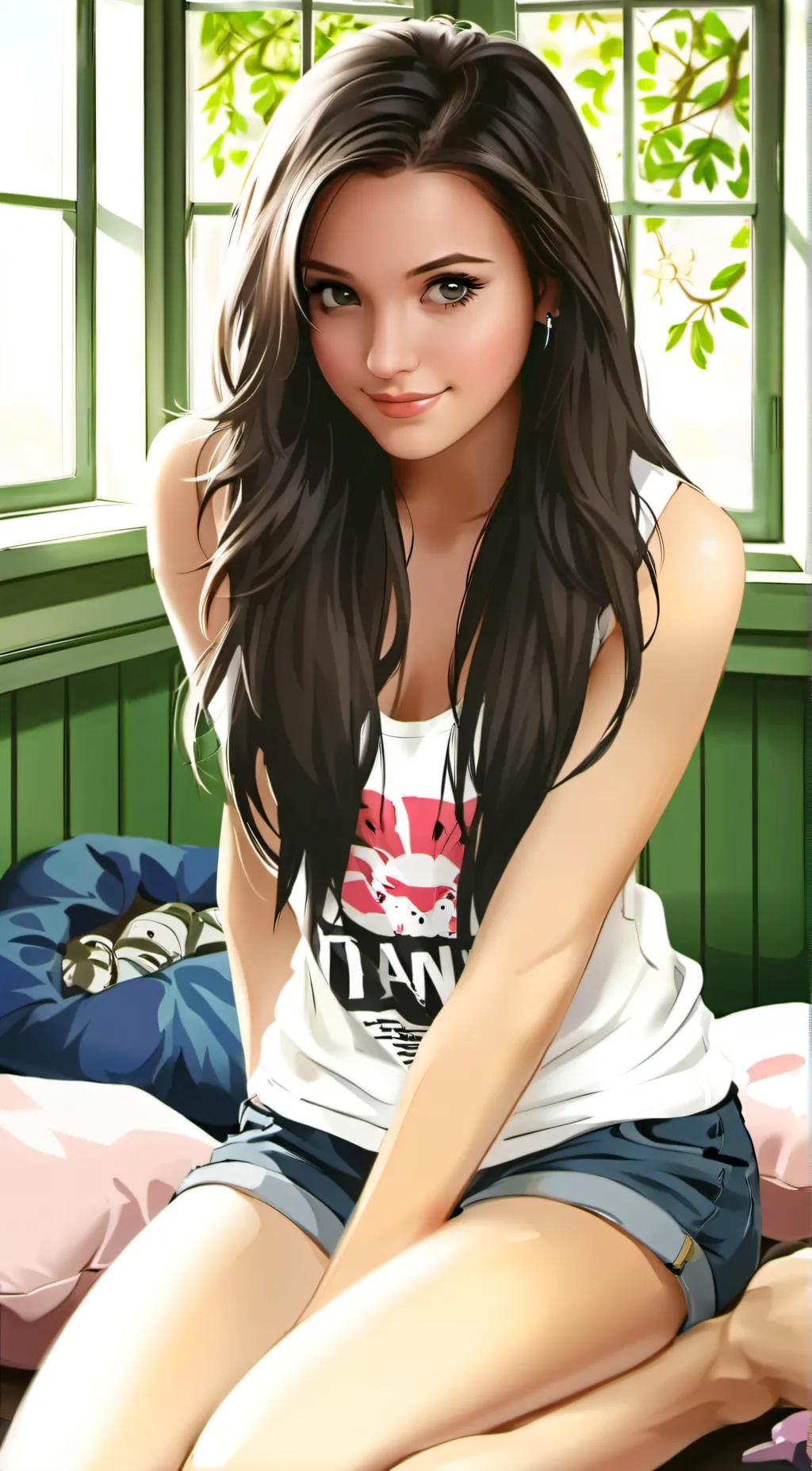 ai character: Lila background