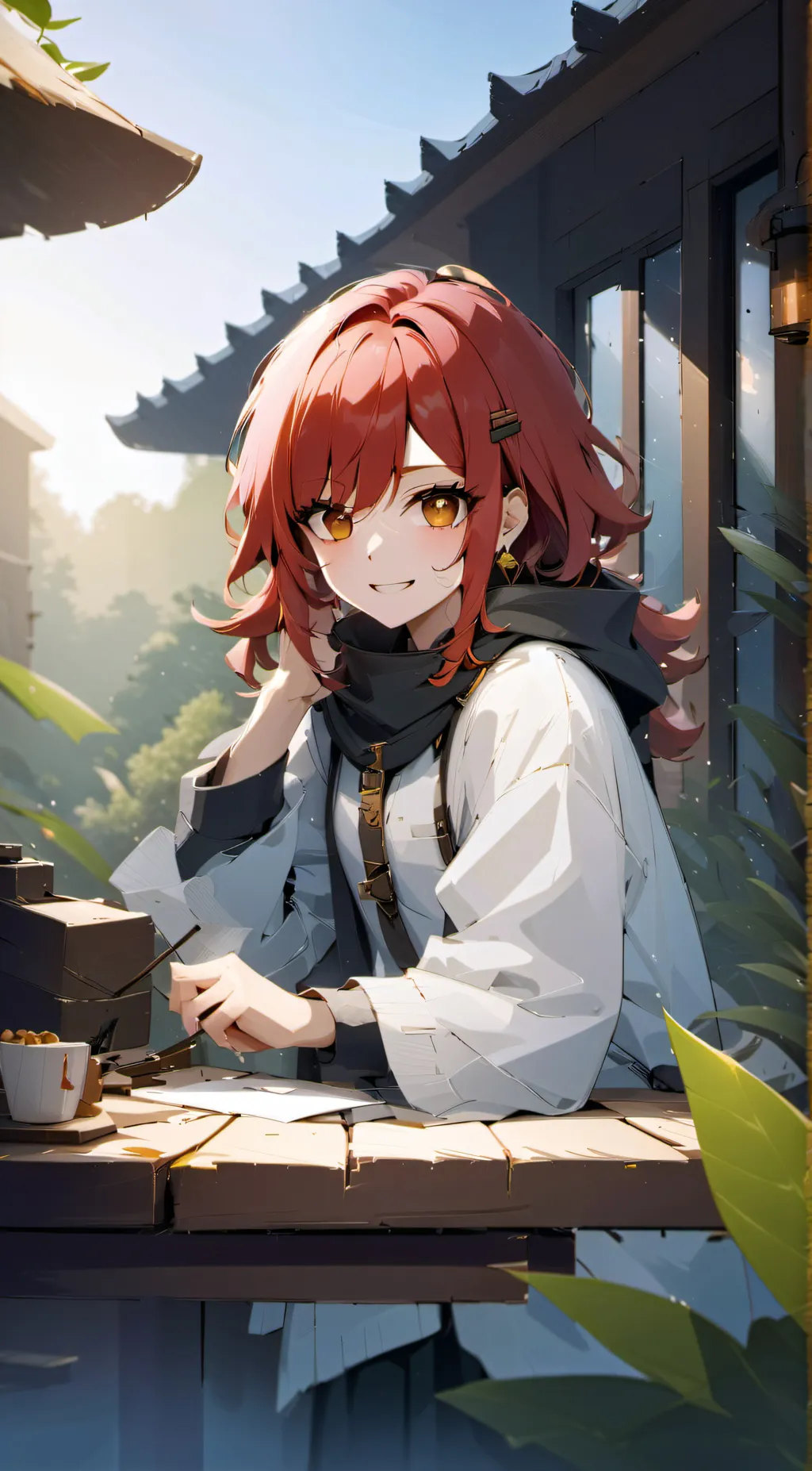 ai character: Sparxky  background