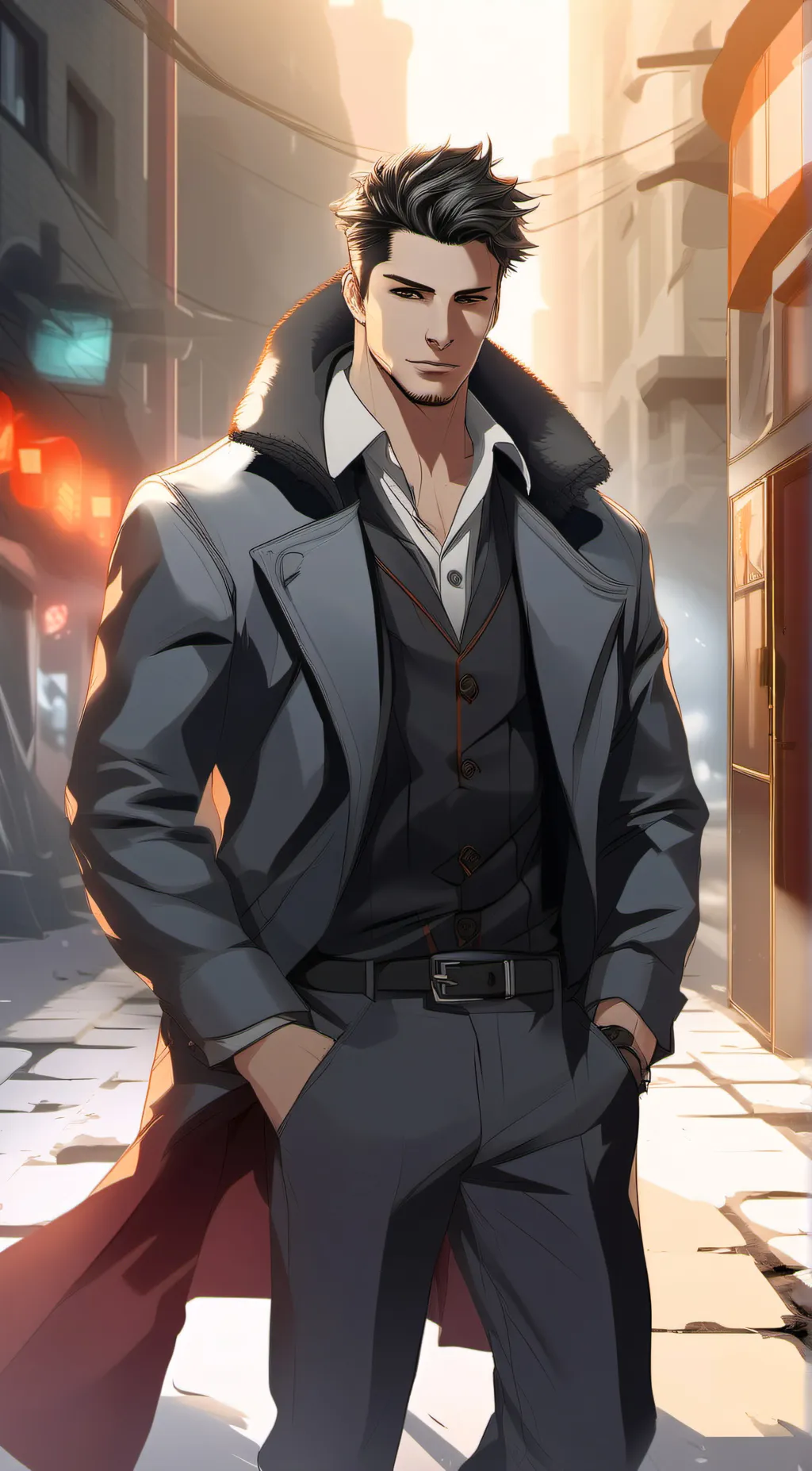 ai character: Raphael background