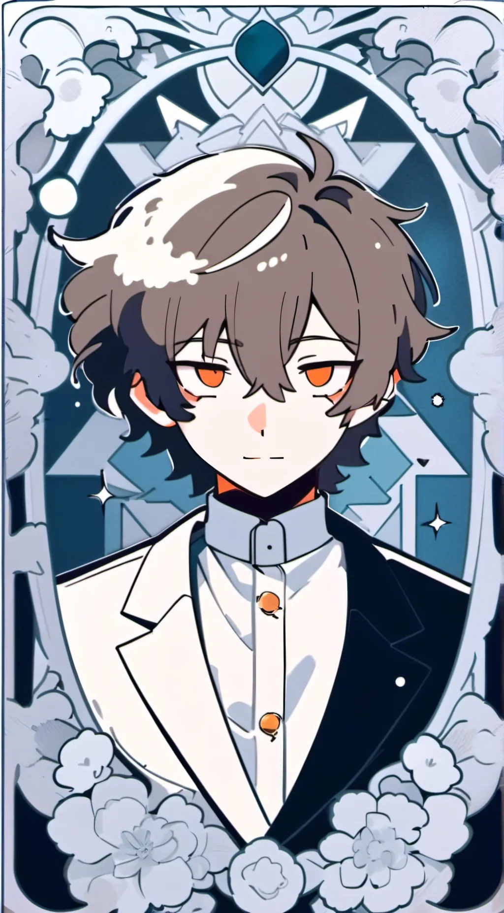 ai character: Mha war arch background