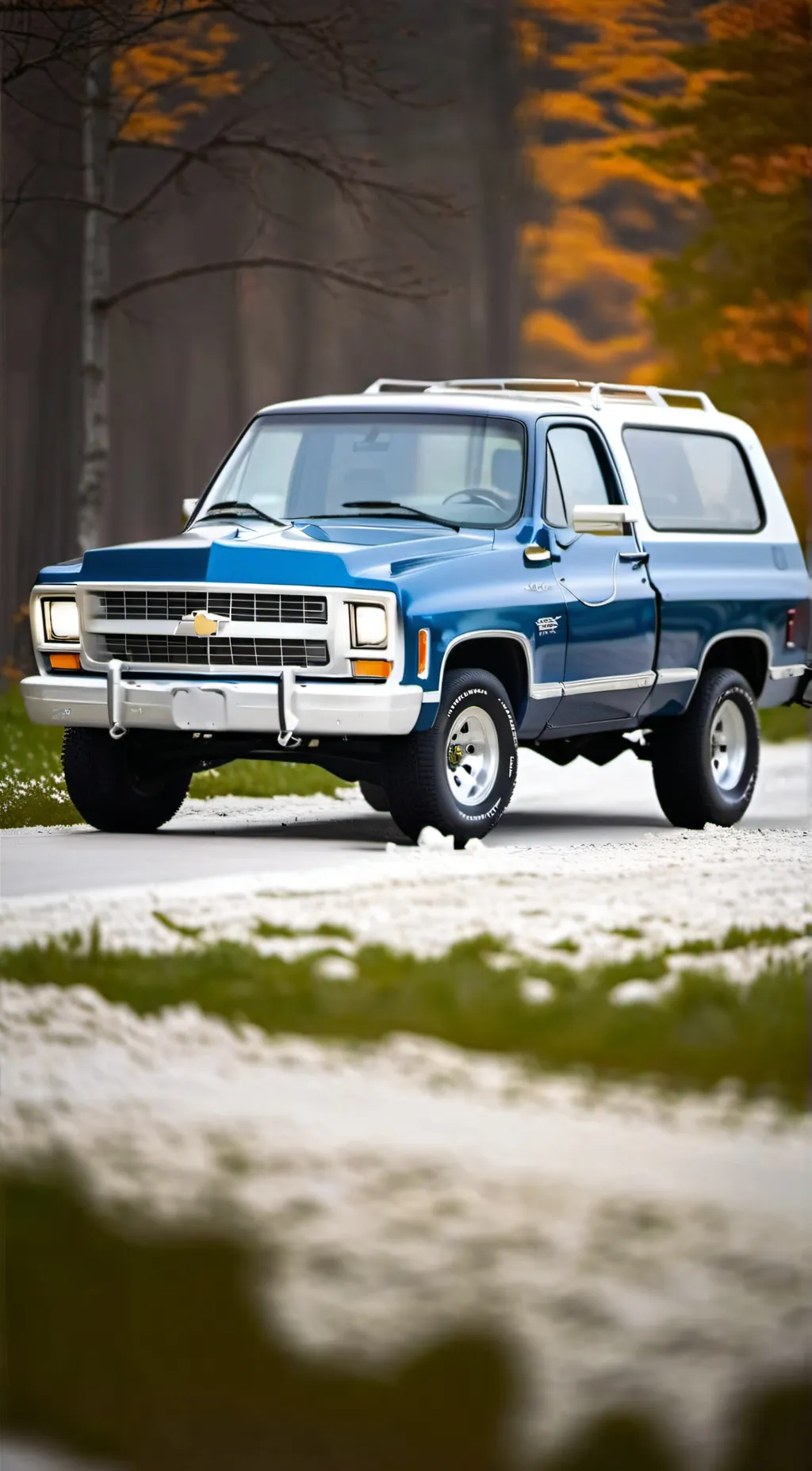 ai character: Chevrolet K5 Blaze background