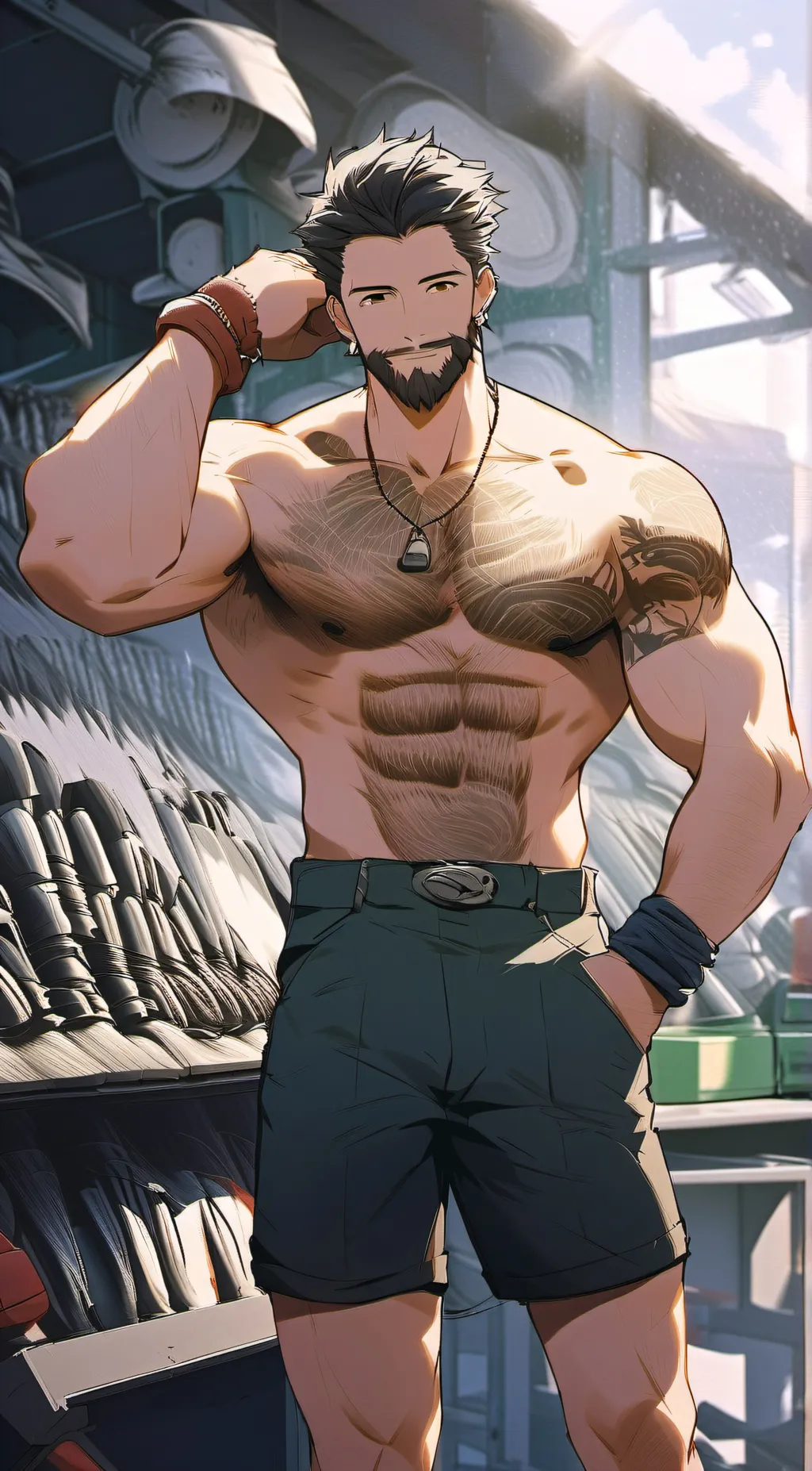 ai character: Rexus  background