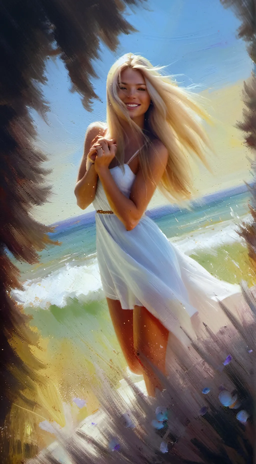ai character: Ariel background