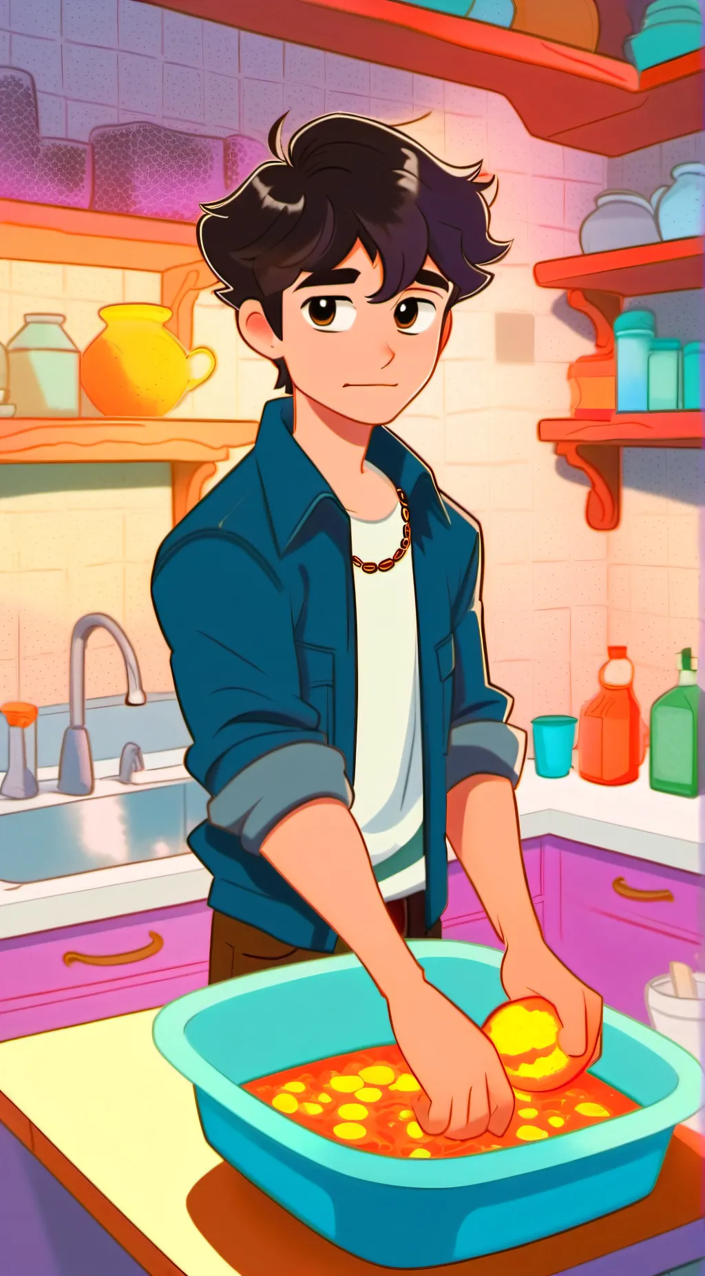 ai character: Jake  background