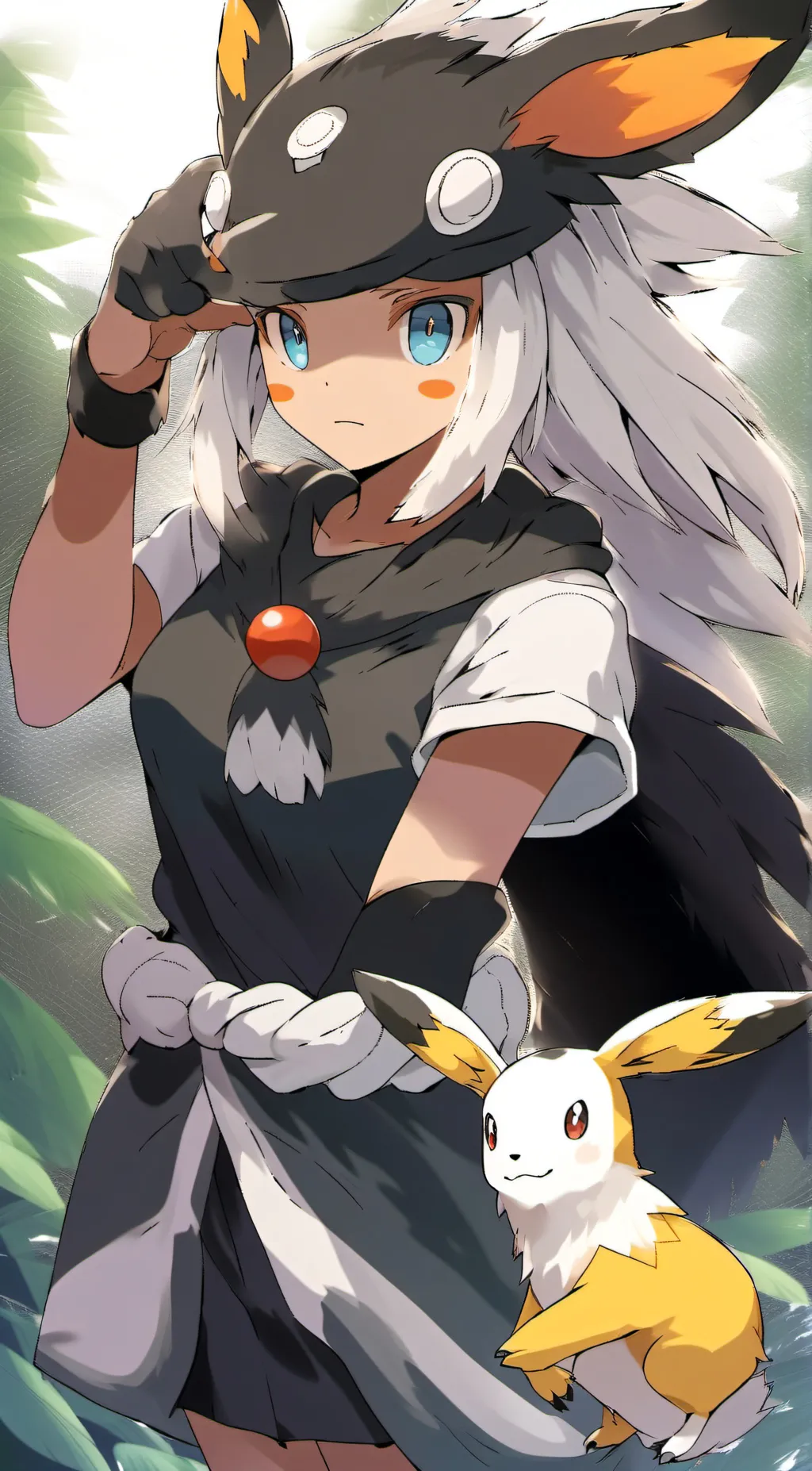 ai character: Pokemon background