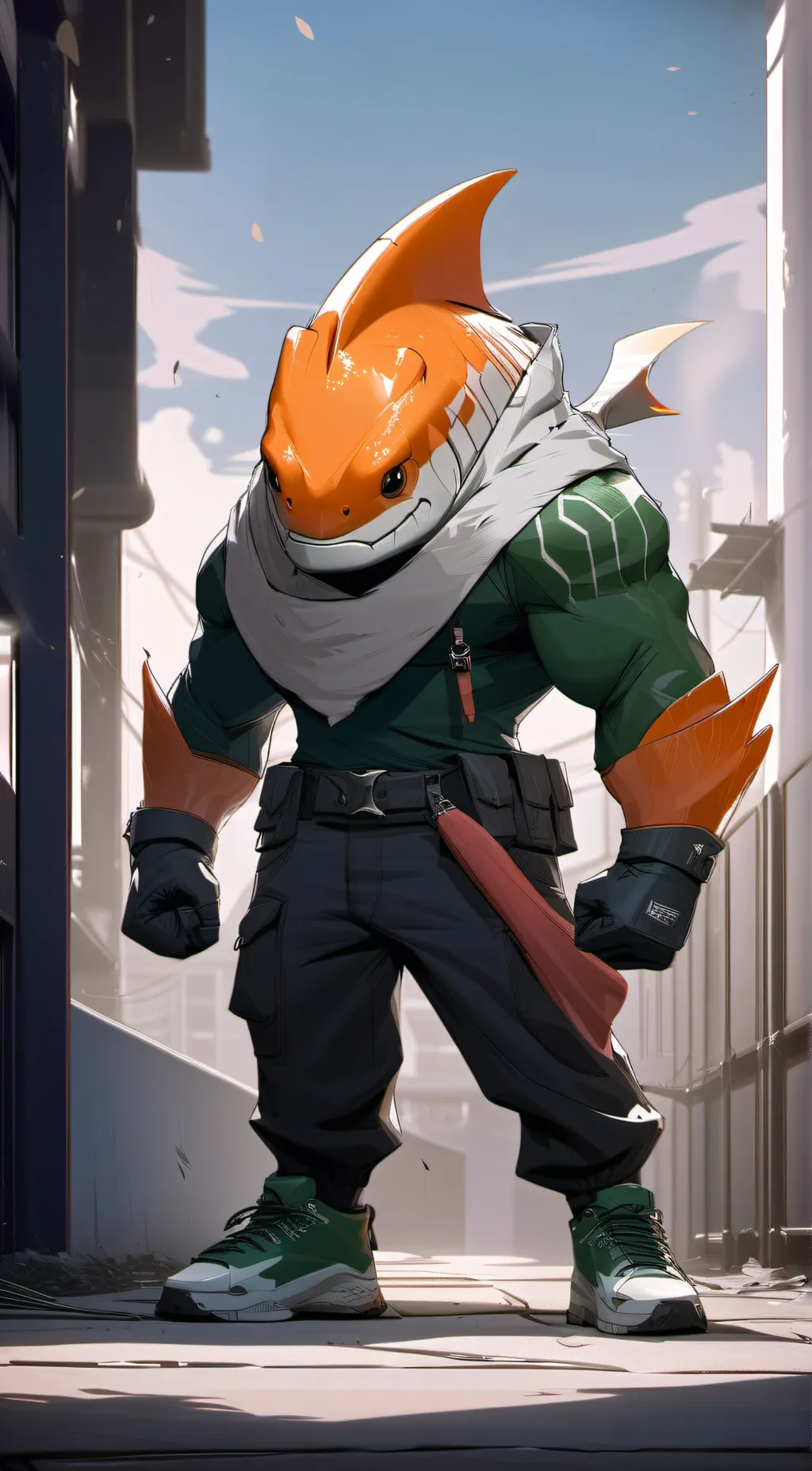 ai character: darwin waterson background