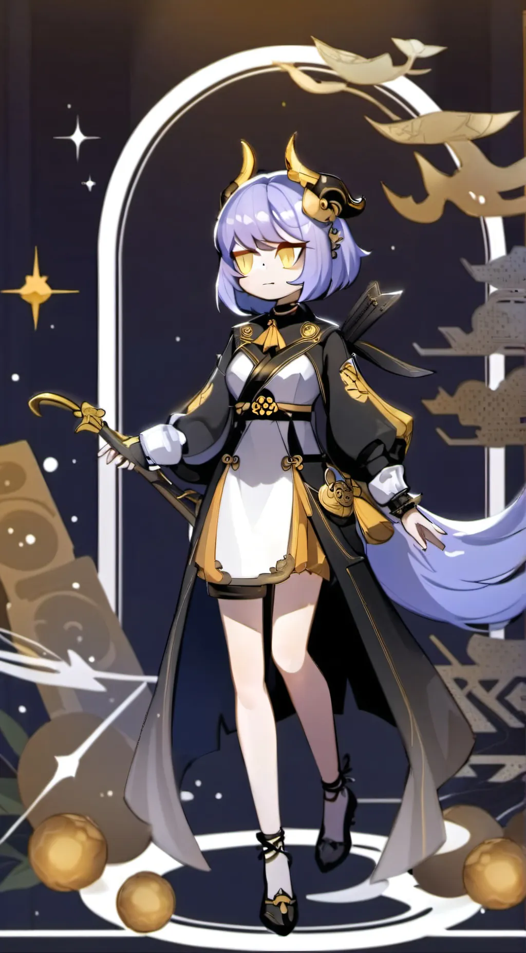 ai character: V (Murder Drones) background