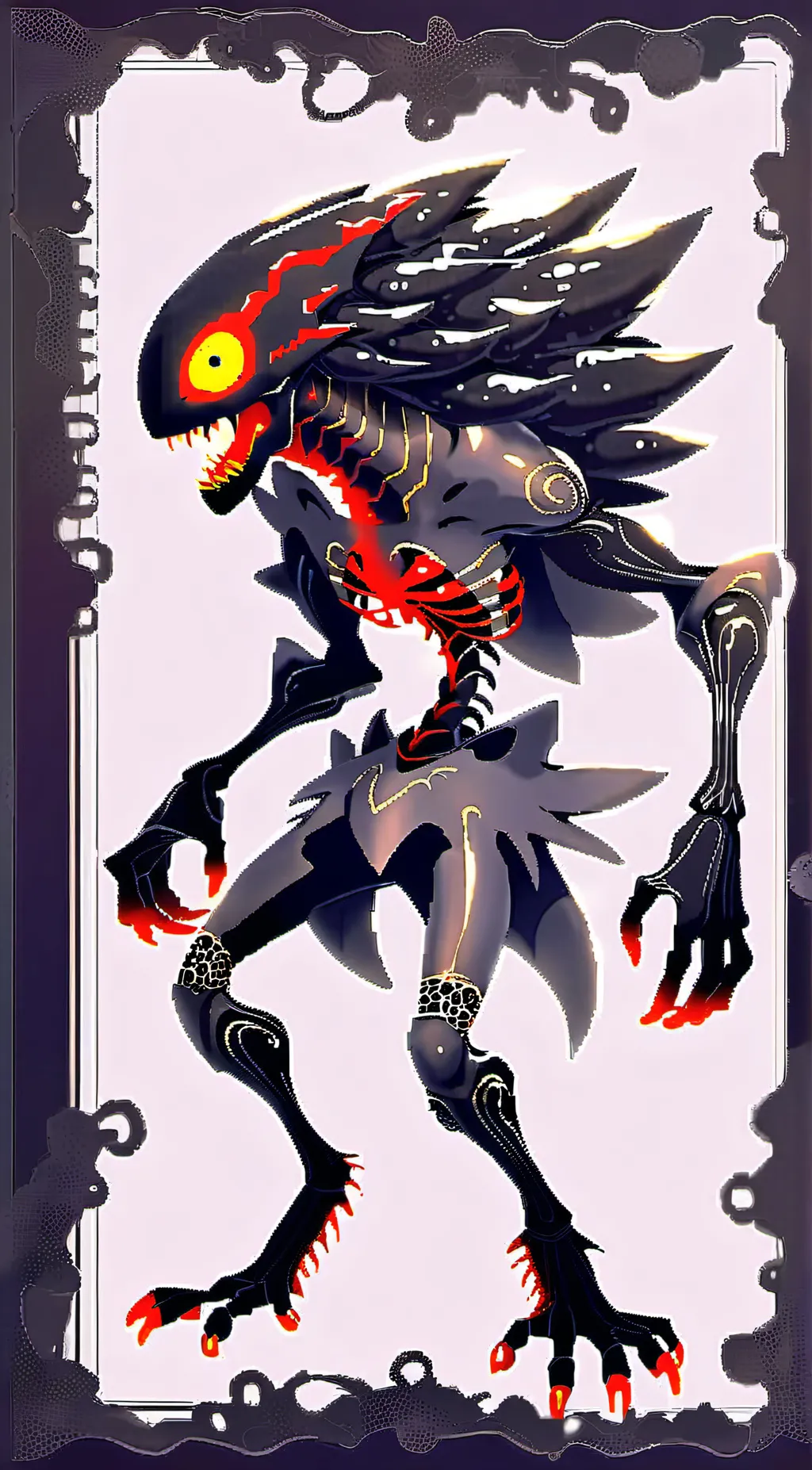ai character: Subject 8 background