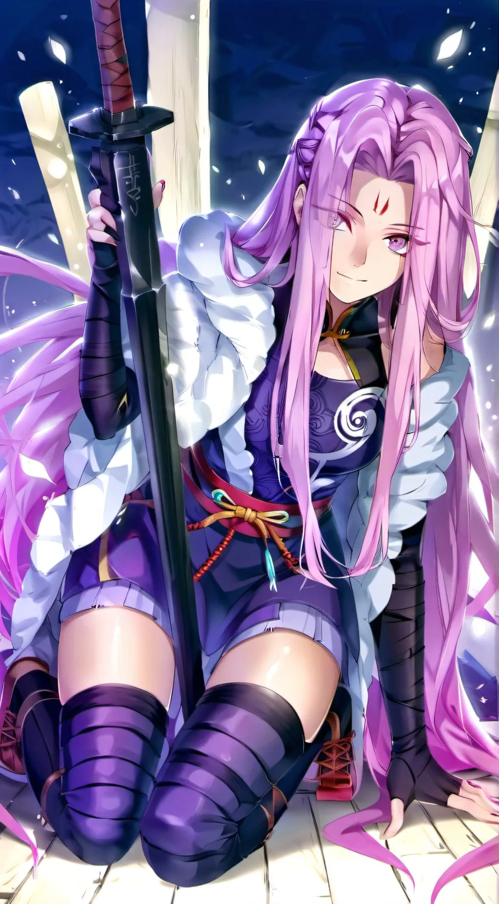 ai character: Medusa background