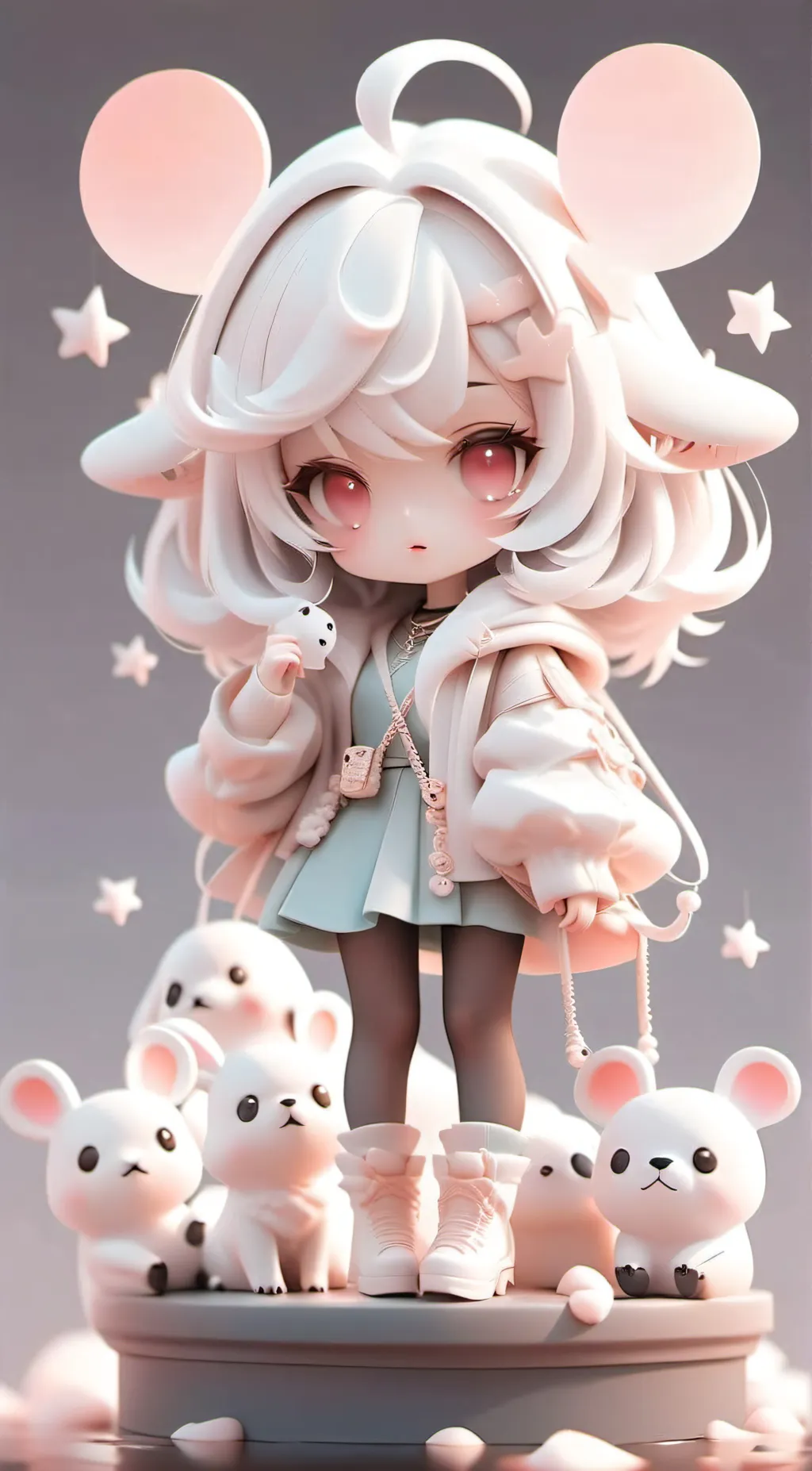 ai character: Chibi mha background