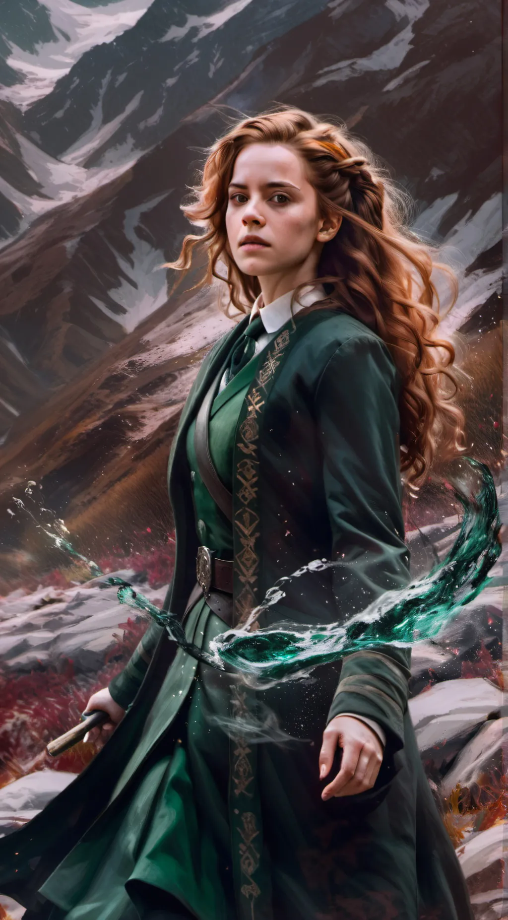 ai character: Hermione Granger  background