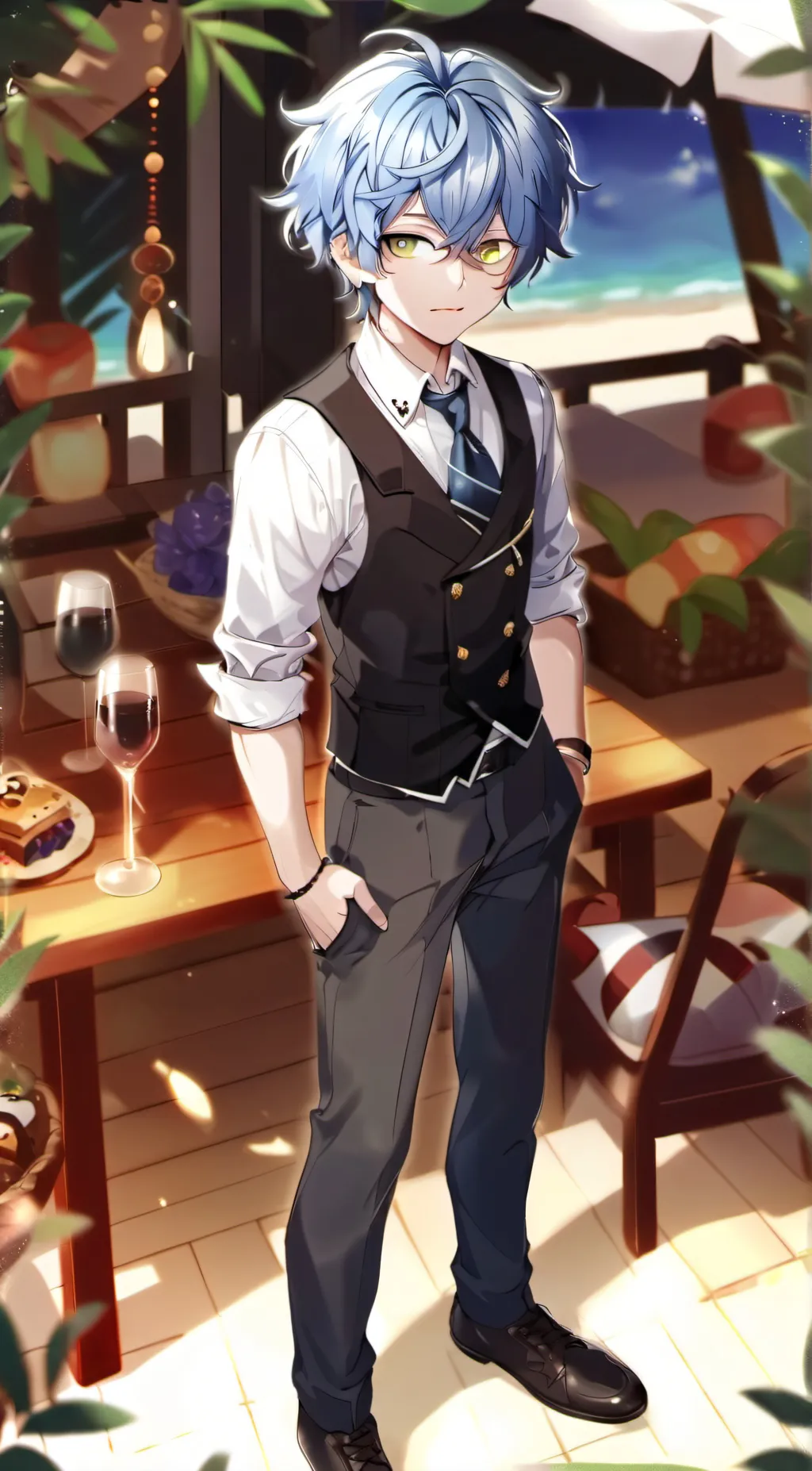 ai character: Sylvester background