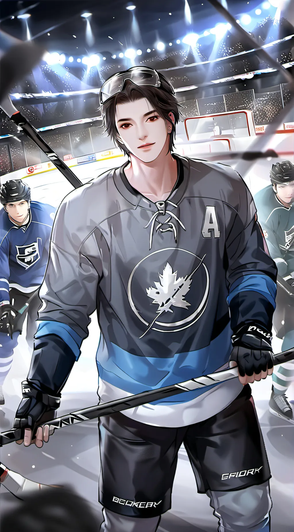 ai character: Jackson Yeran background