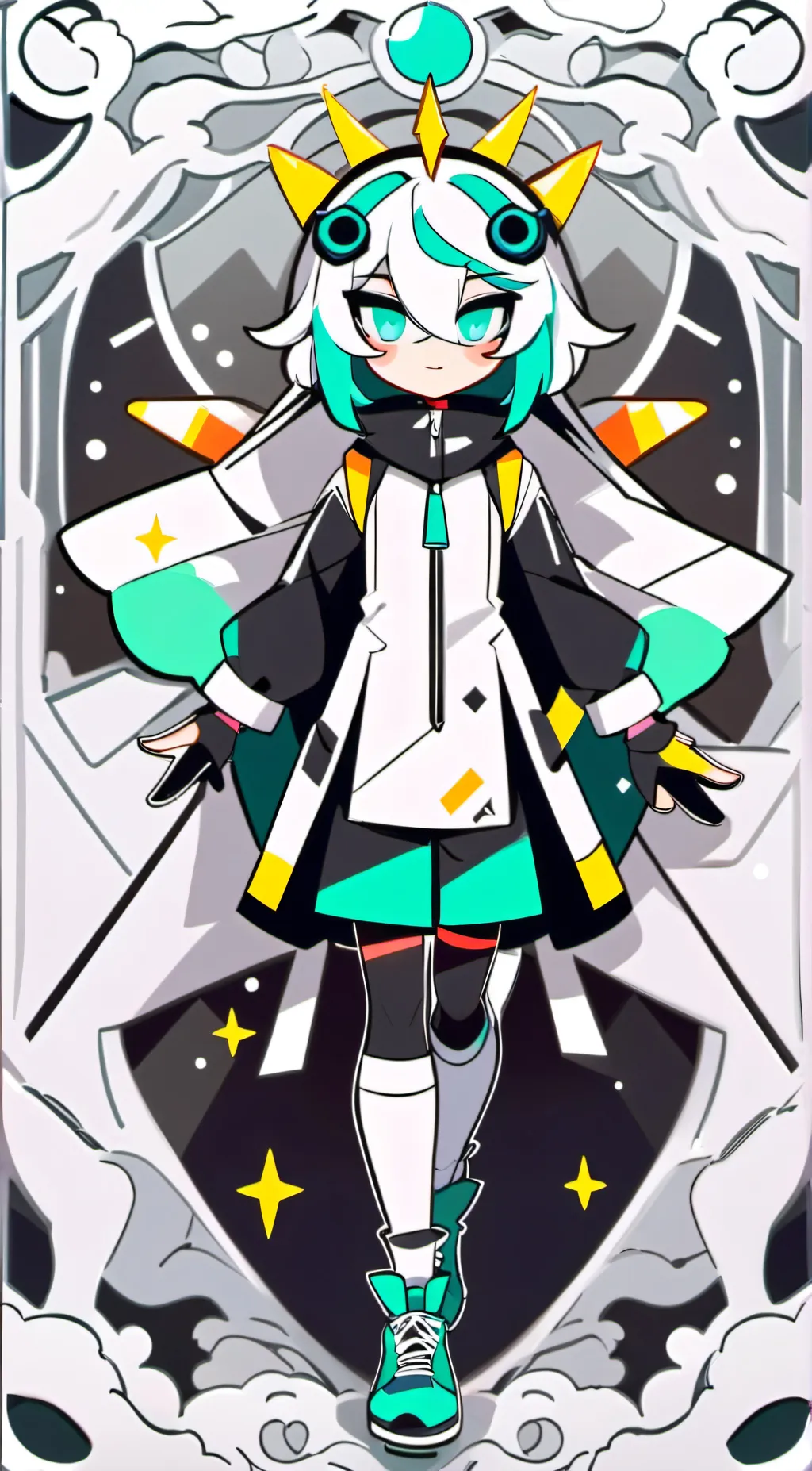 ai character: Dsmp X Mha background