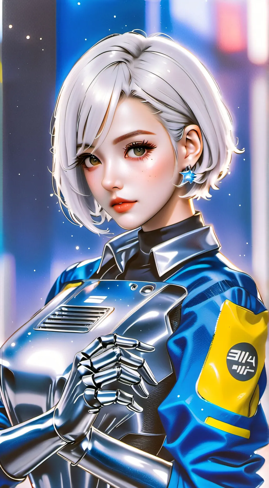 ai character: Lucy McLain background