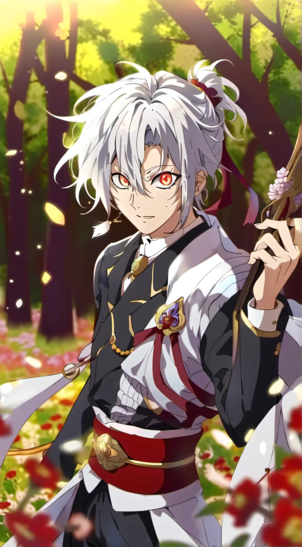 ai character: sanemi shinazuwaga background