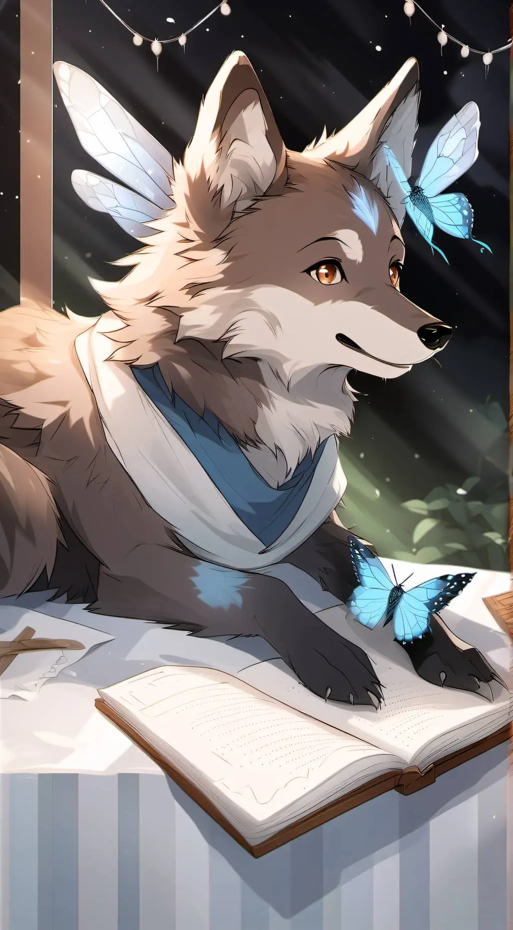 ai character: Ari background