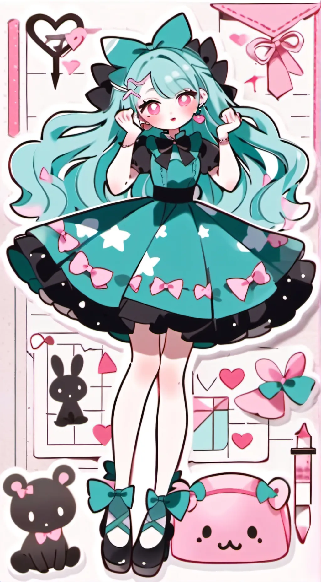 ai character: Lily background