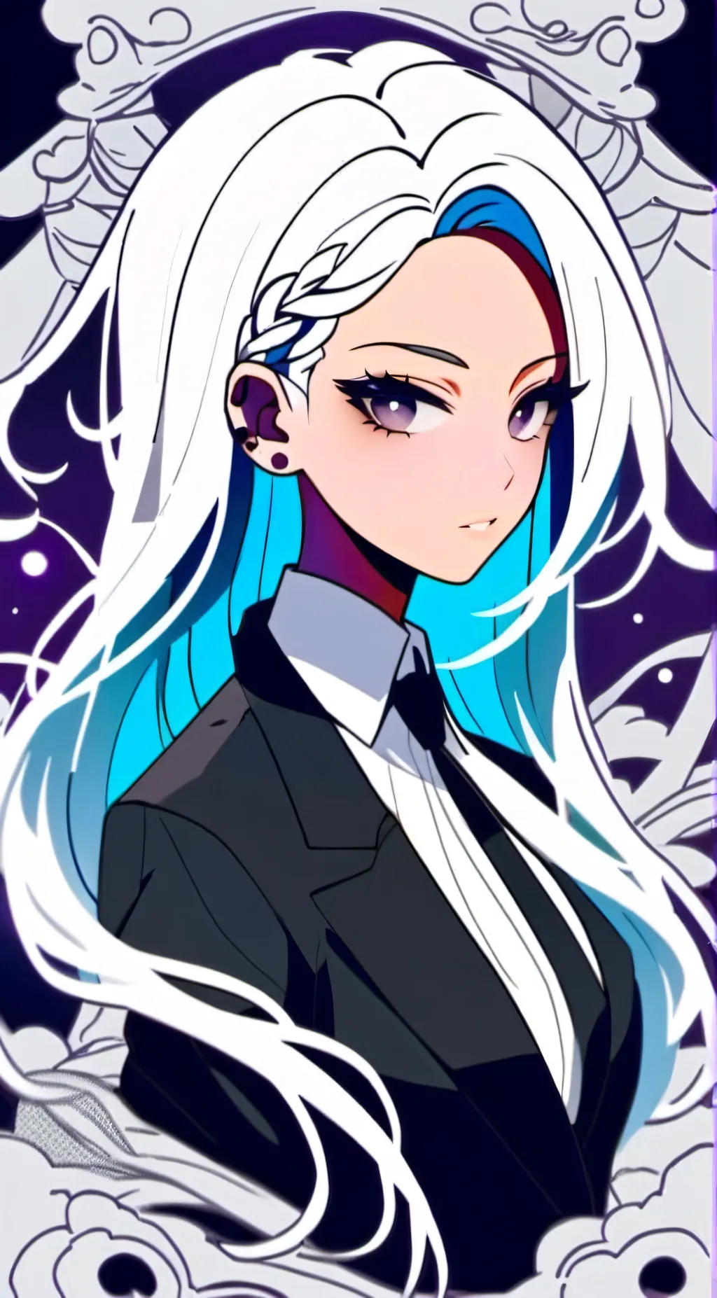 ai character: Azalea  background