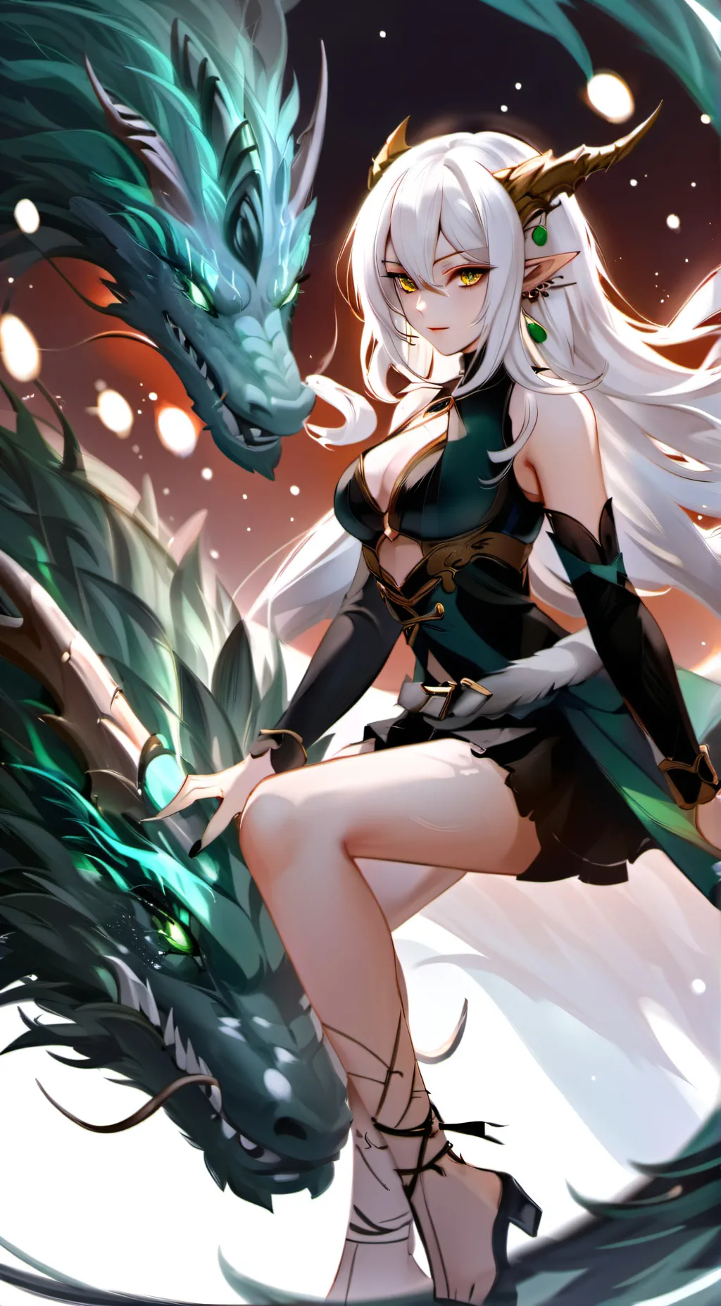 ai character: Luna background