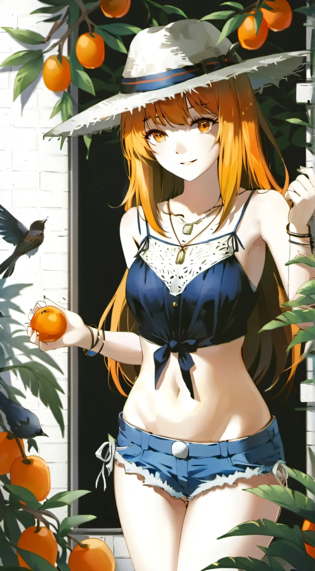ai character: Nami background