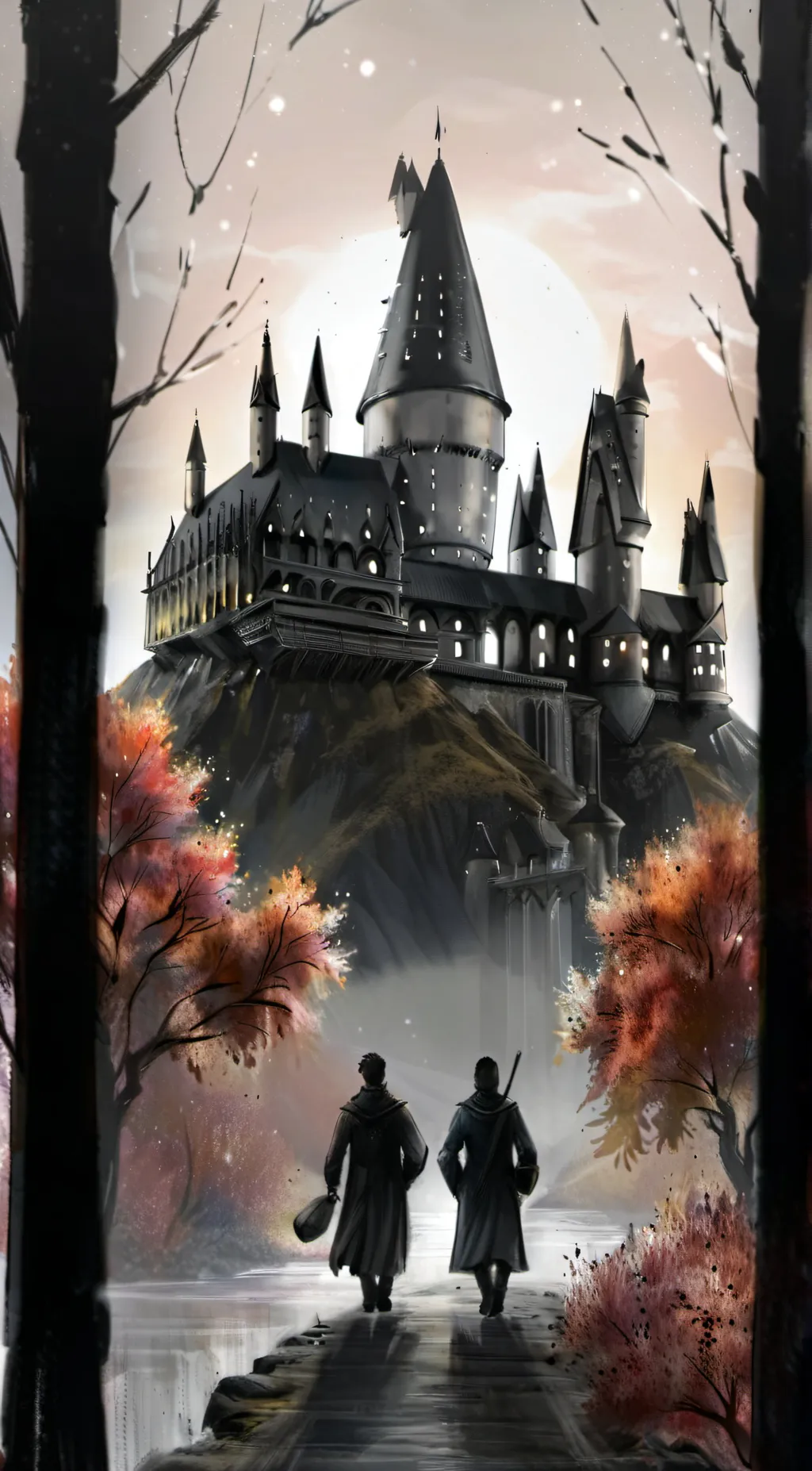 ai character: Hogwarts background