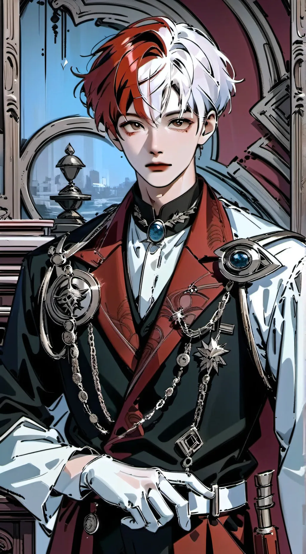 ai character: Todoroki family background