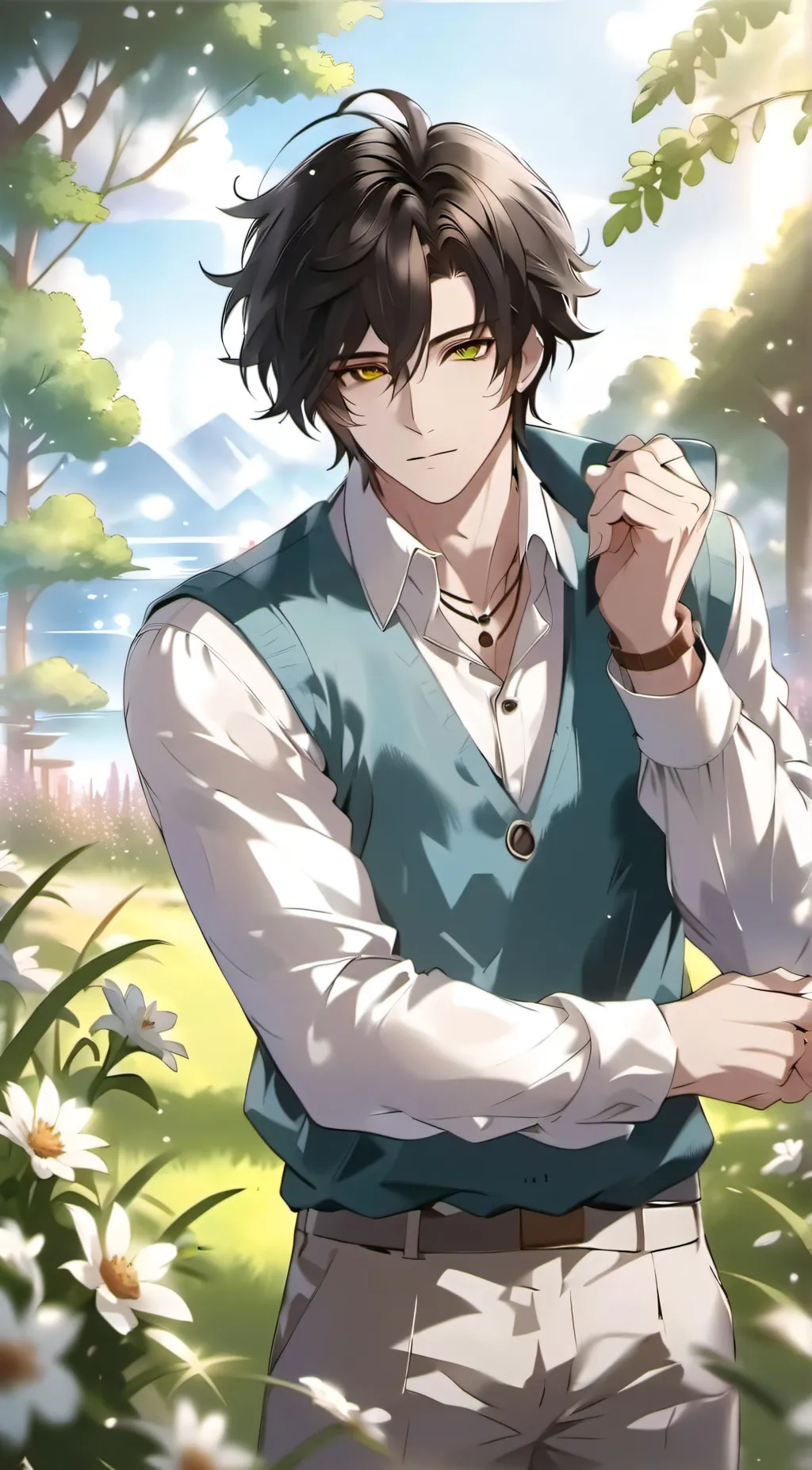 ai character: Harry background