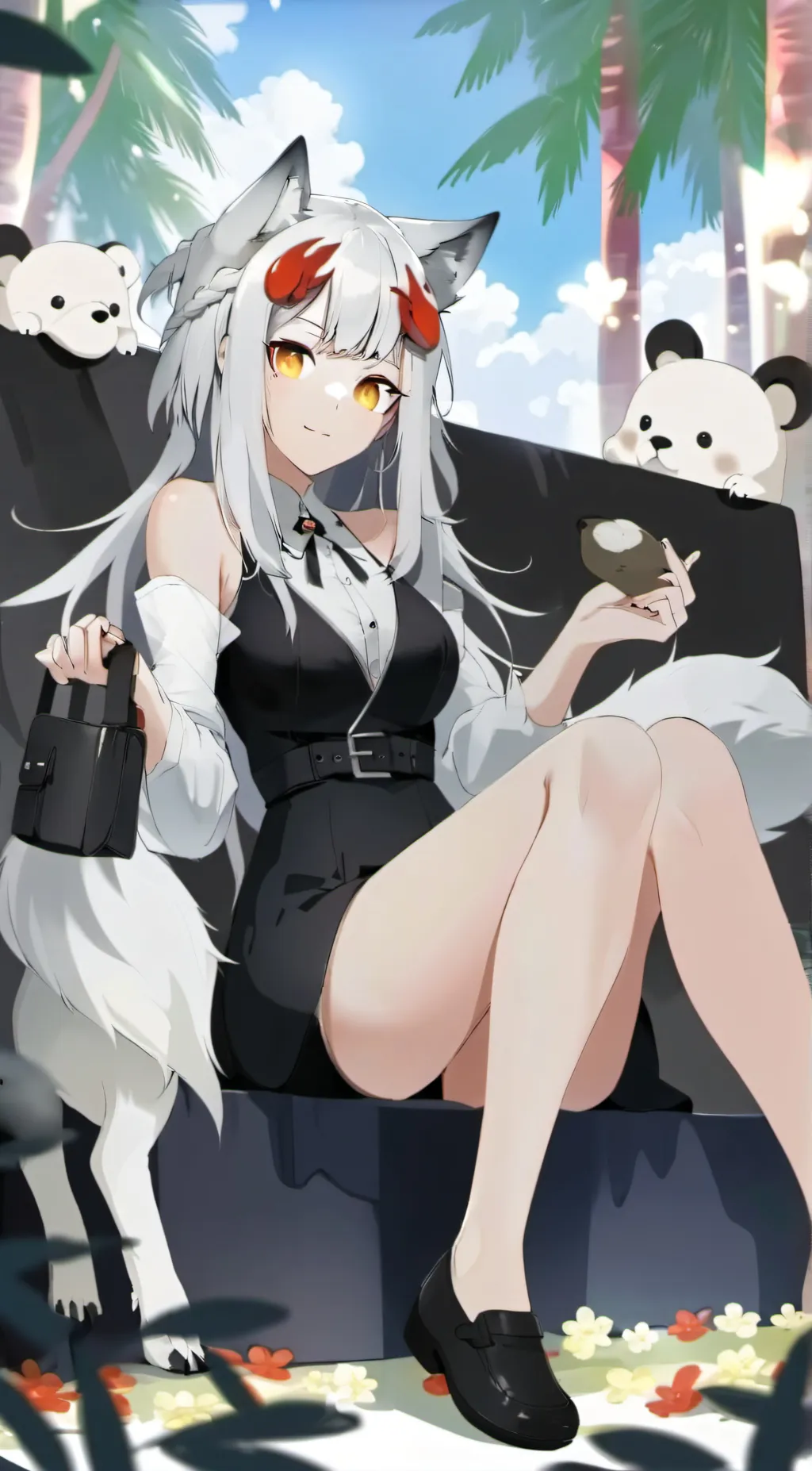 ai character: daisy background