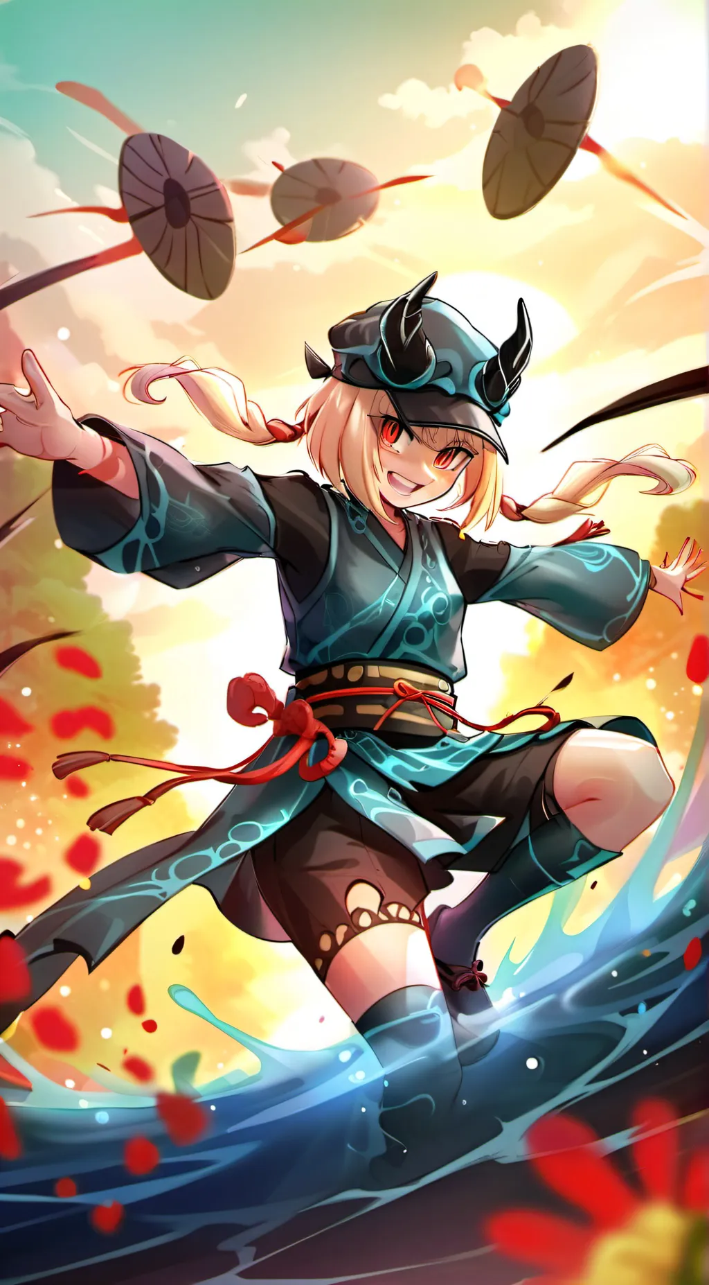 ai character: min min  background
