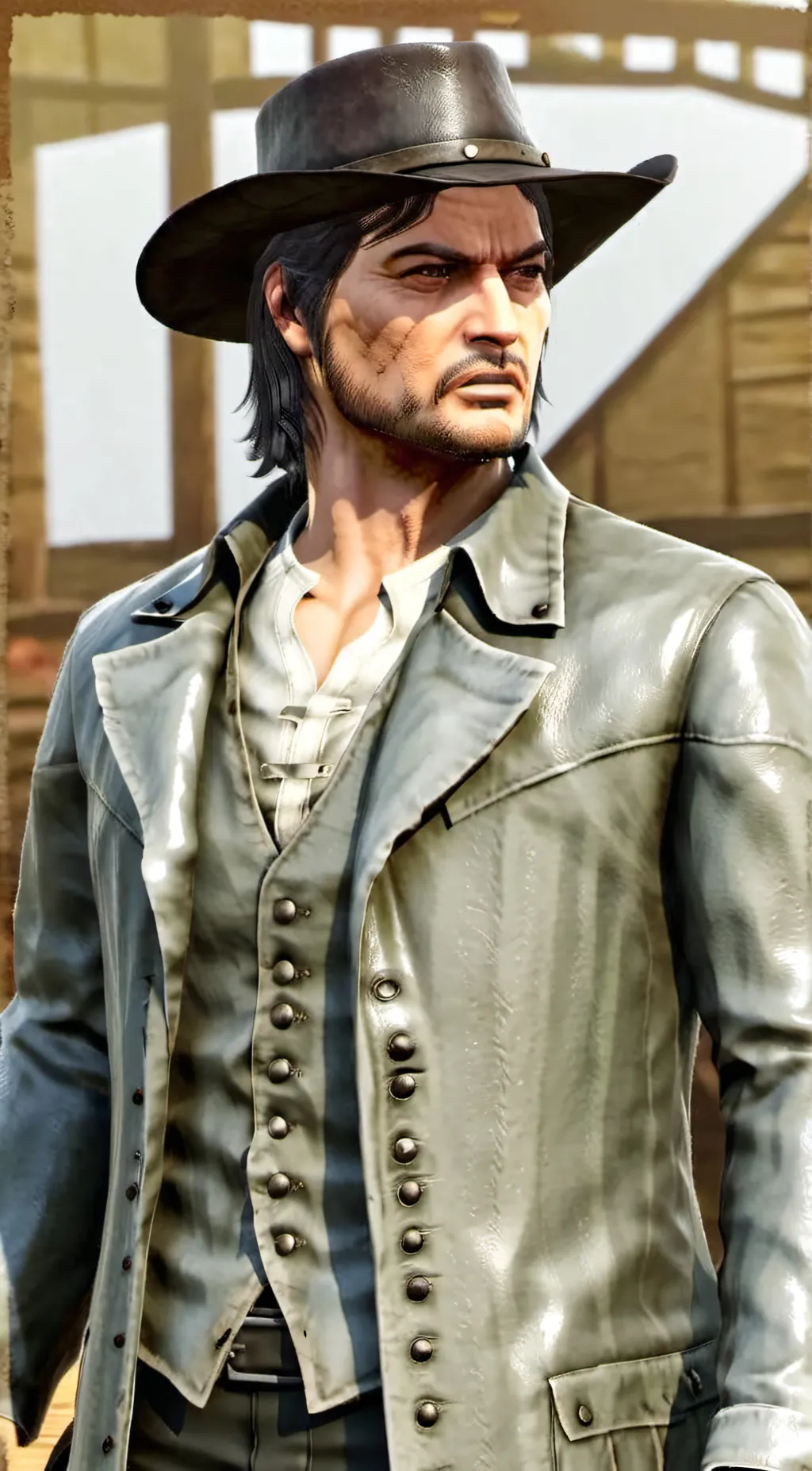 ai character: John Martson background