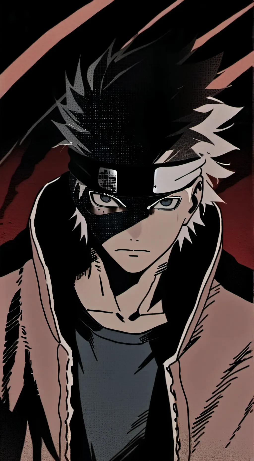 ai character: Kakashi  background