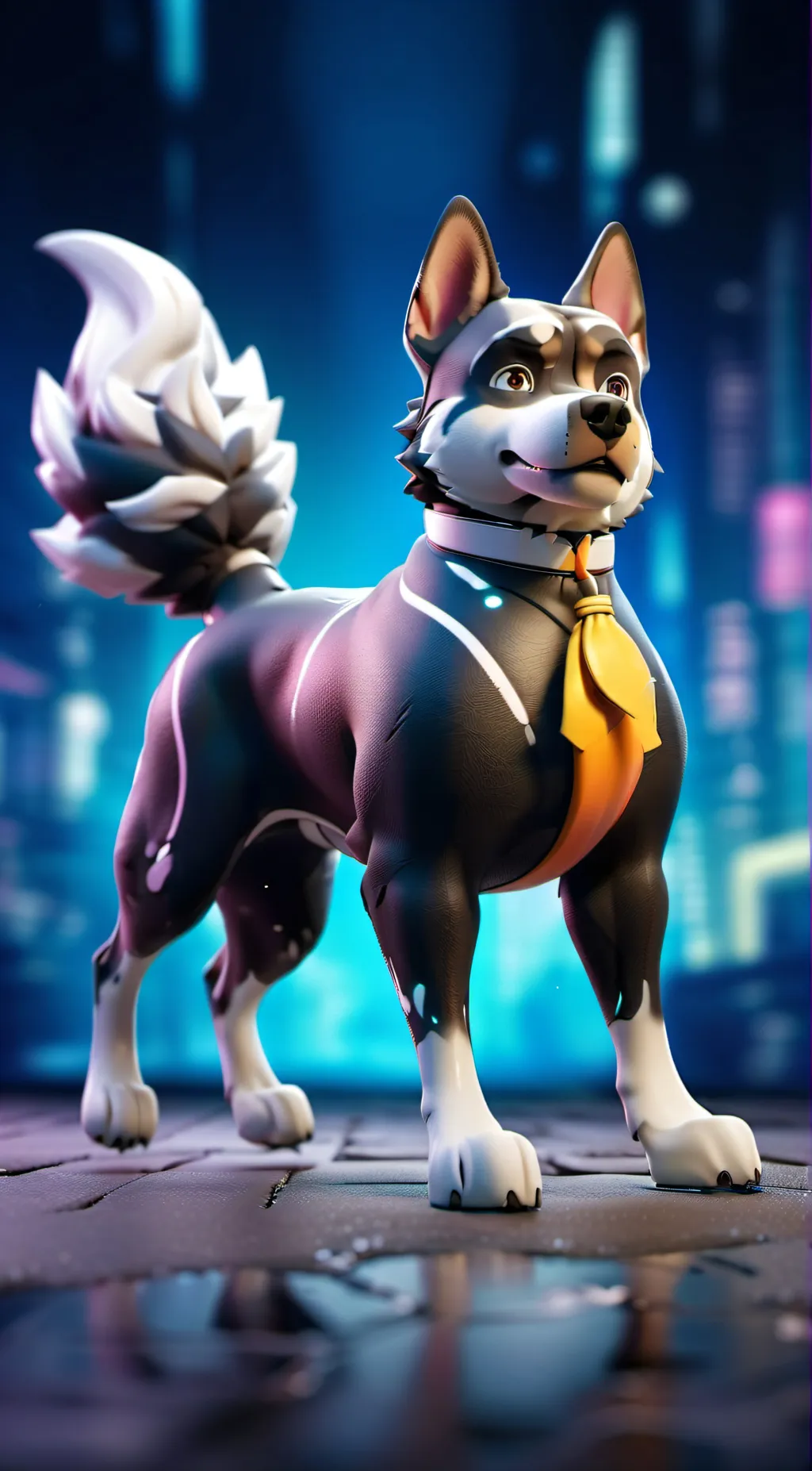 ai character: Hugo  background