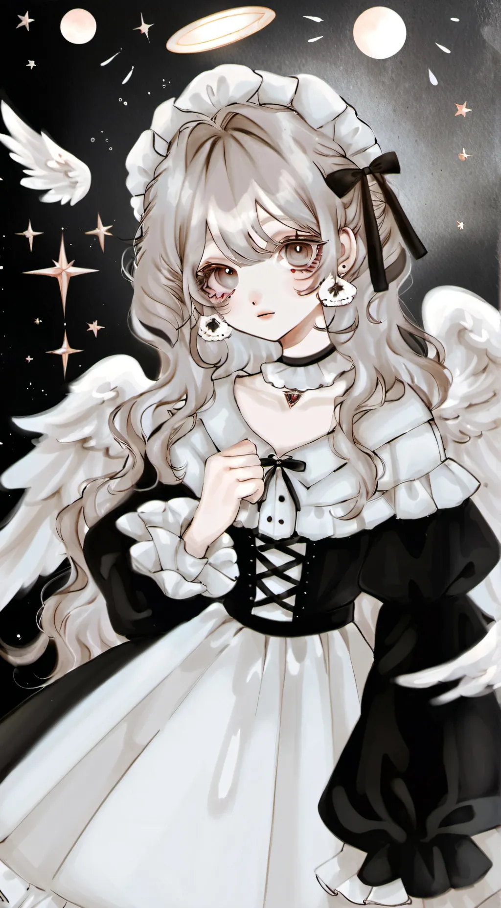 ai character: Alaston Black background