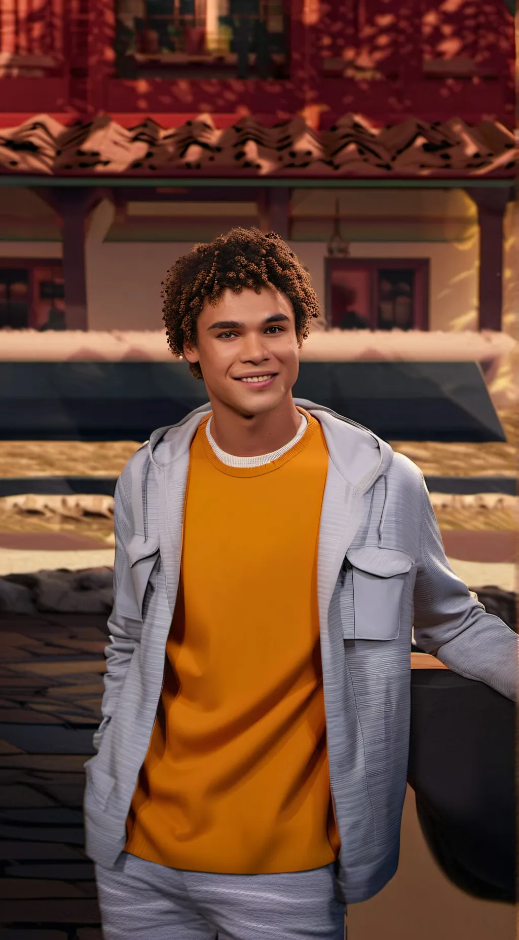 ai character: Jarvis  background