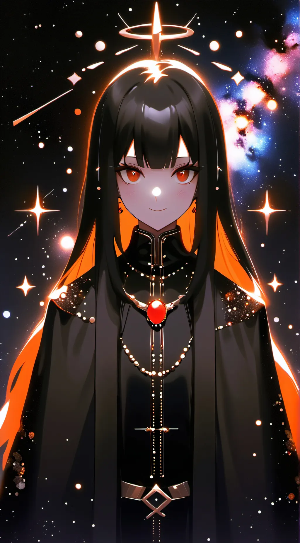 ai character: Blackhole-Chan background
