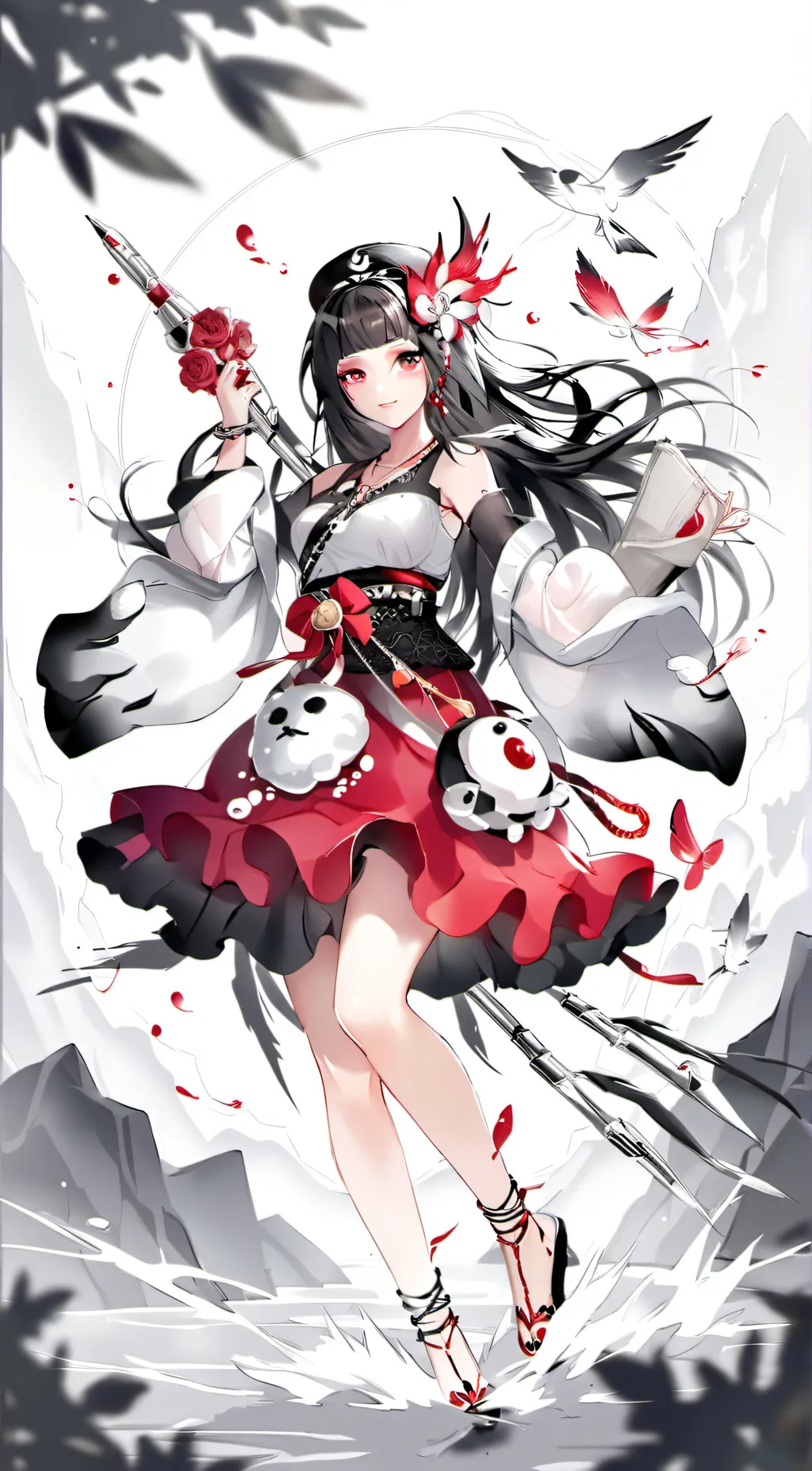 ai character: tiki   background